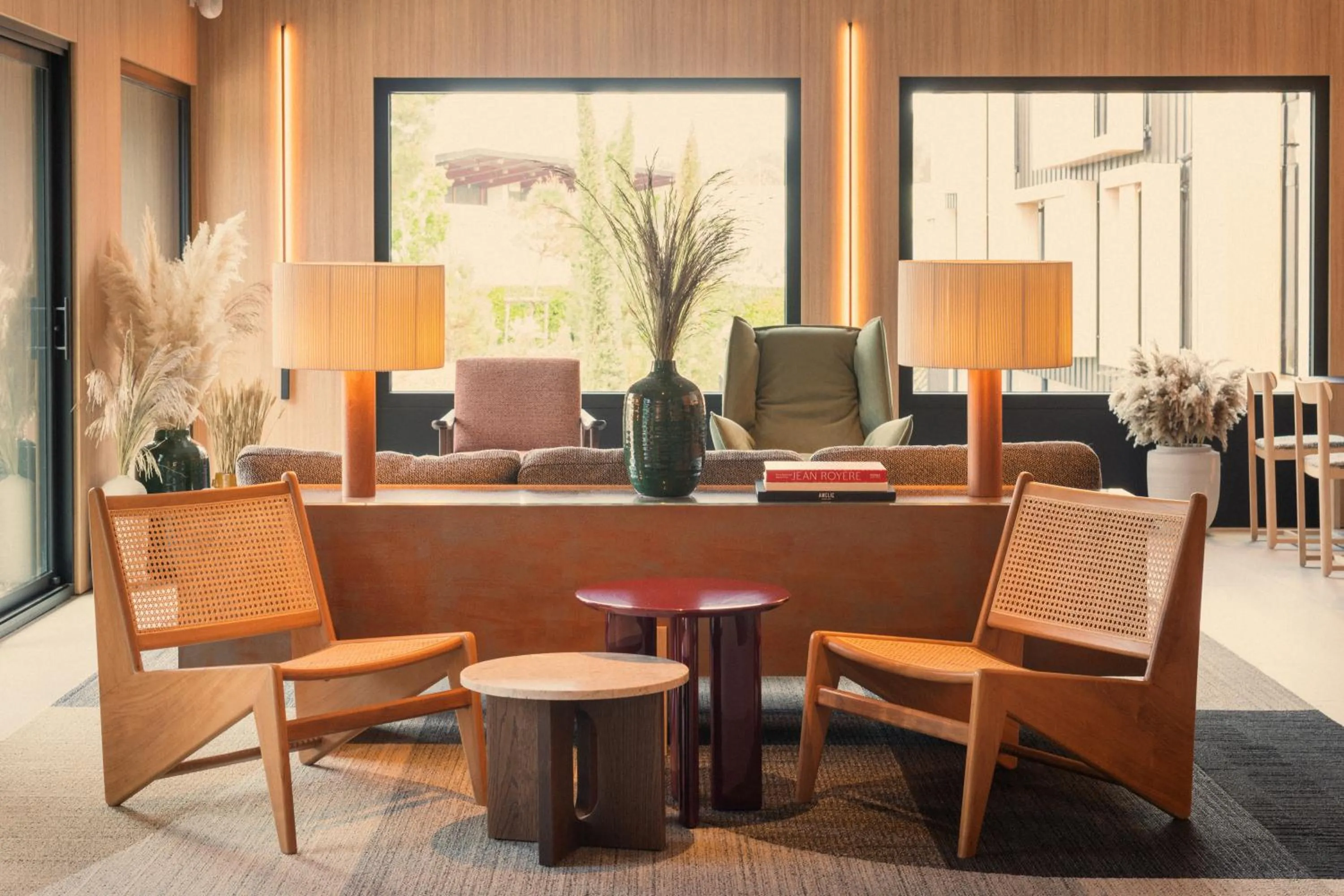 Living room in Hôtel Parc du Landreau