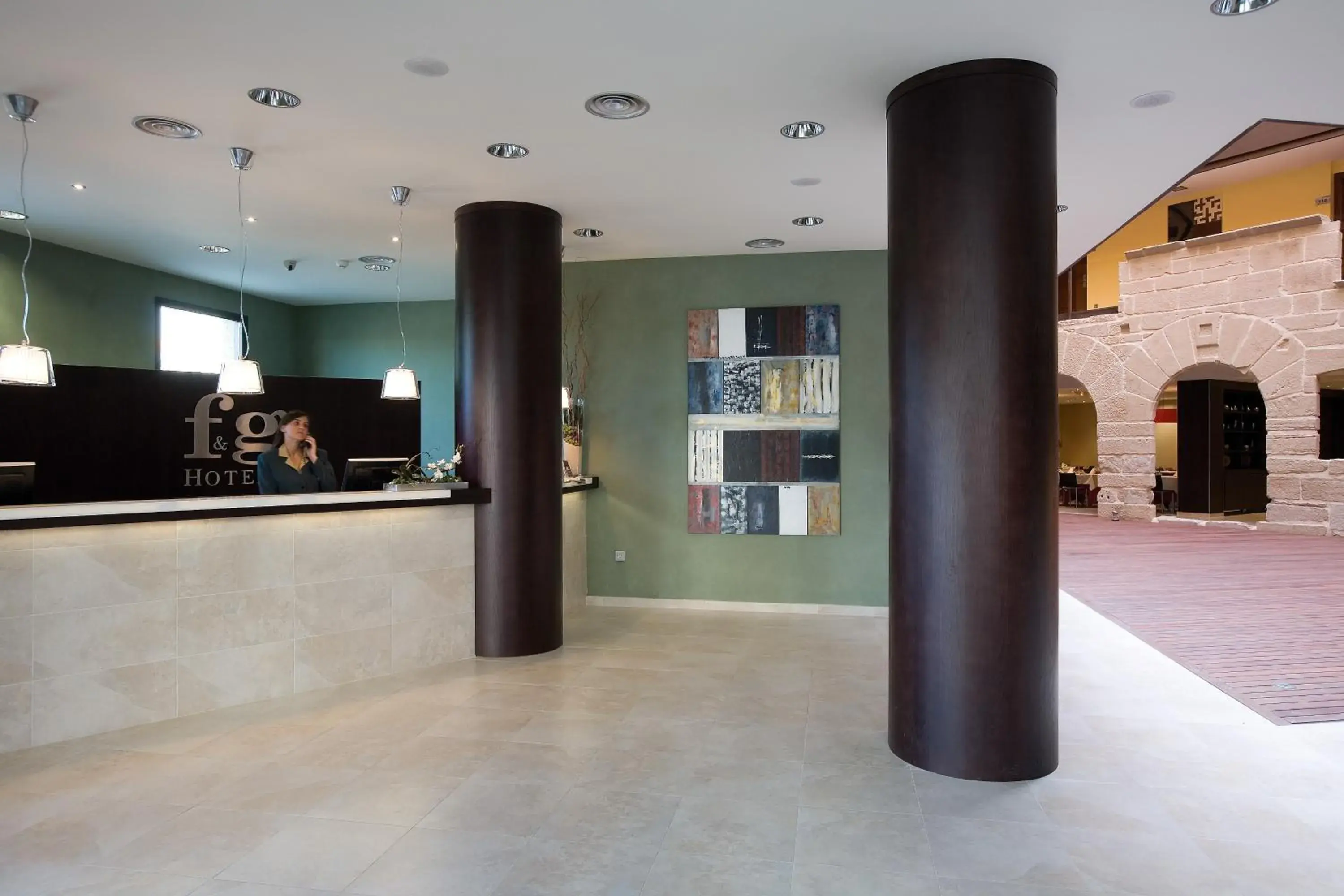 Lobby or reception in F&G Logroño Lobby or reception in F&G Logroño