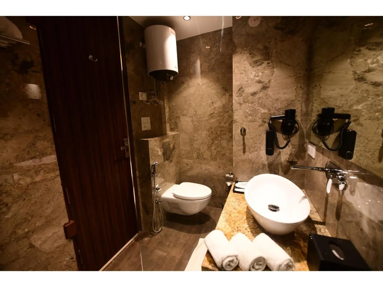 Toilet in Belvedere Suites
