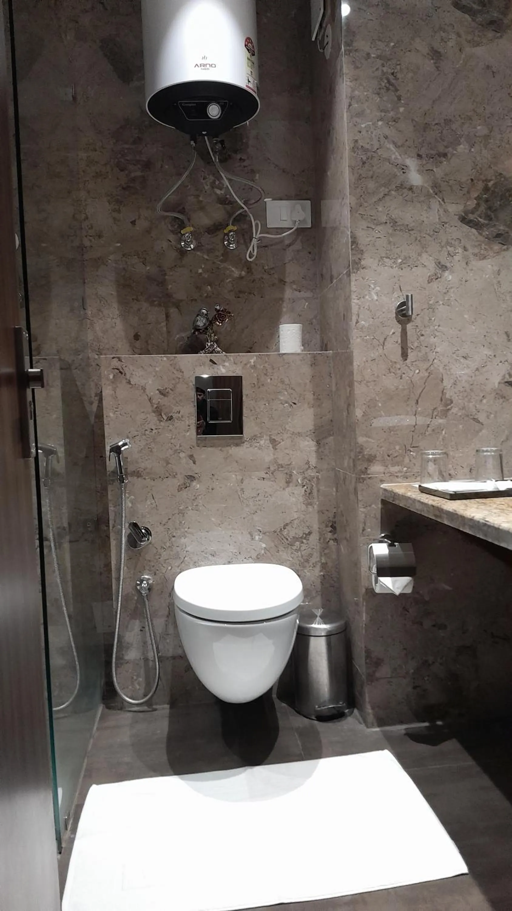 Toilet in Belvedere Suites