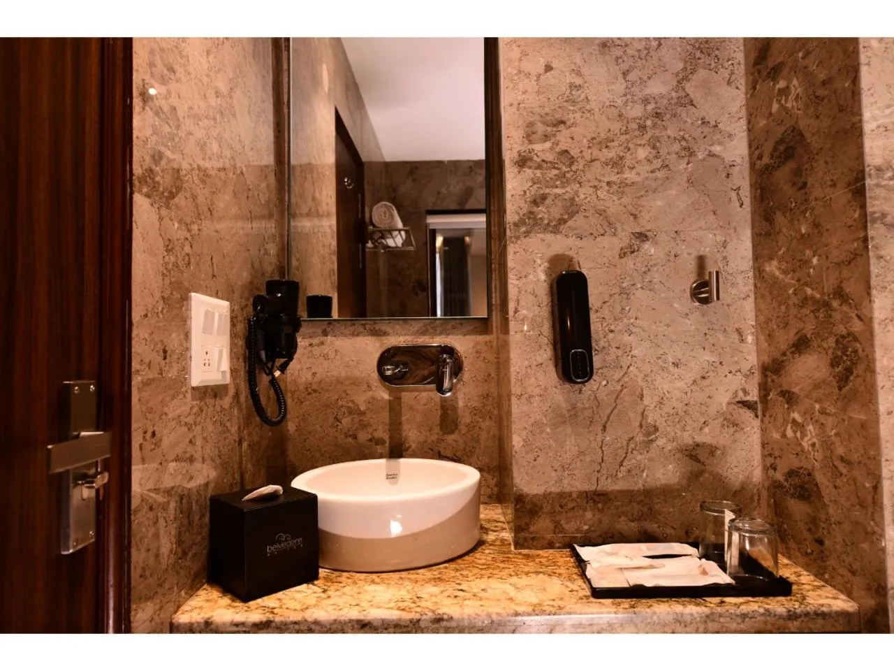 Bathroom in Belvedere Suites