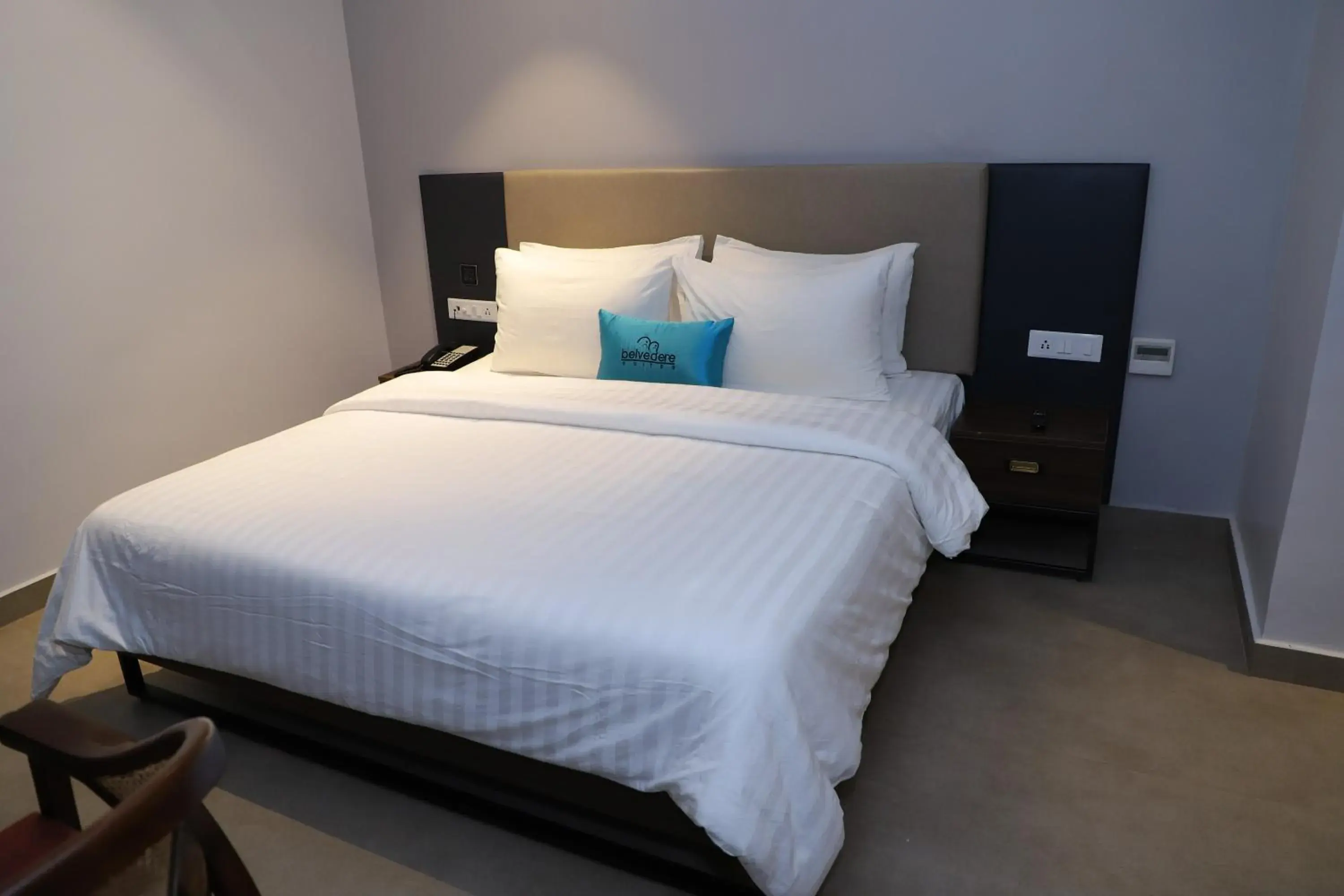 Bedroom, Bed in Belvedere Suites Bedroom, Bed in Belvedere Suites