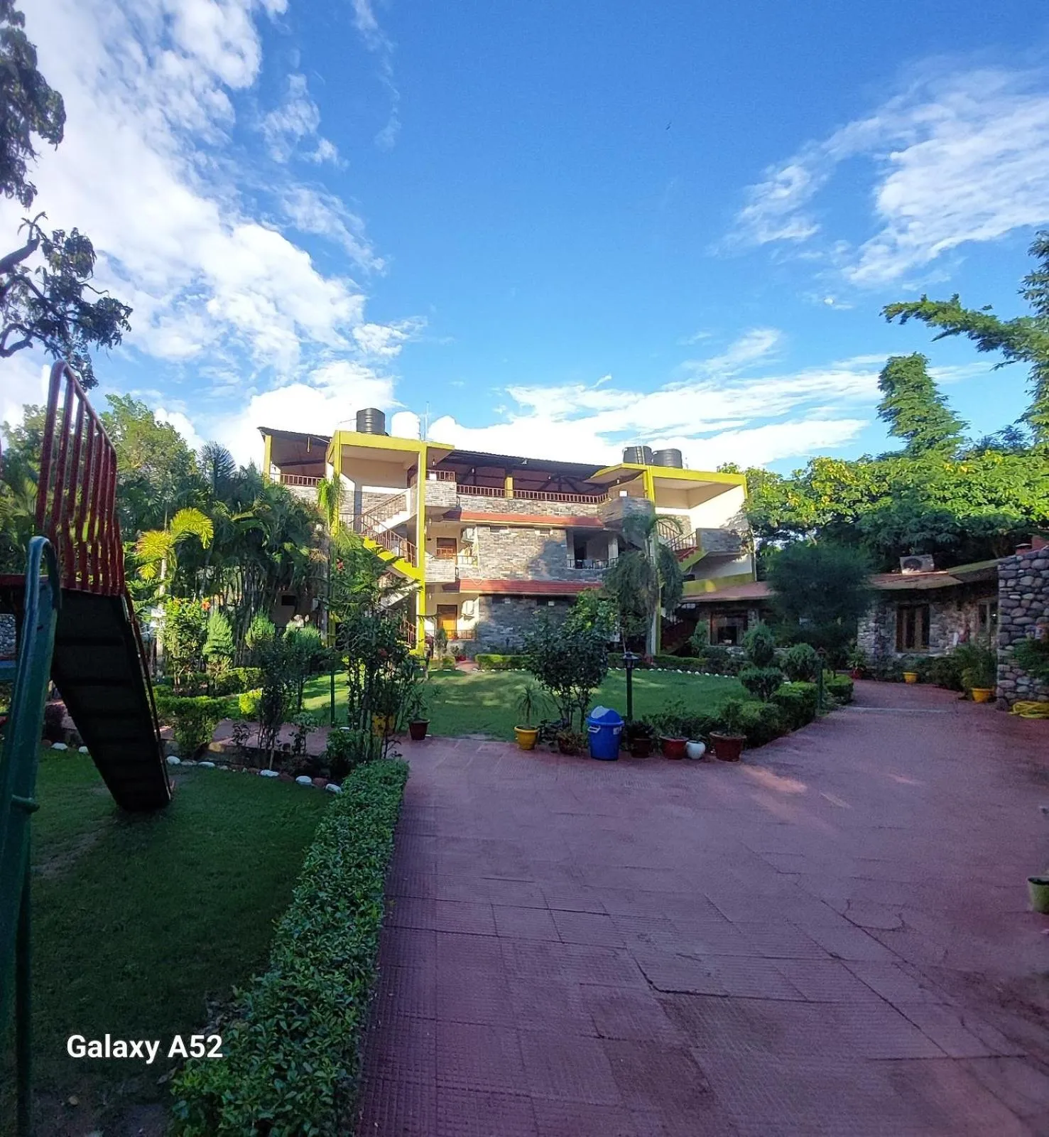 Swimming pool in HR DUKES DEN RESORT
