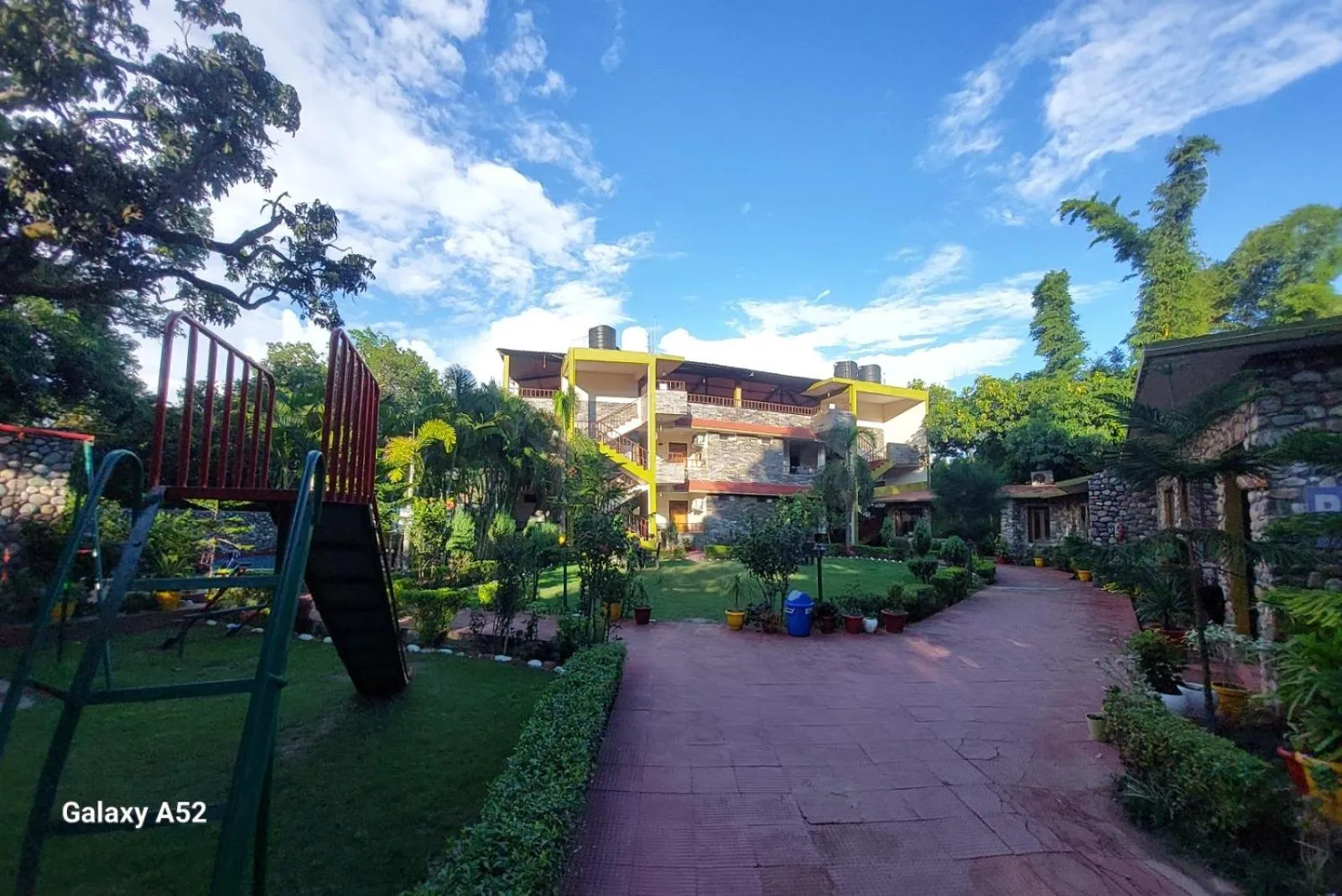 Swimming pool in HR DUKES DEN RESORT