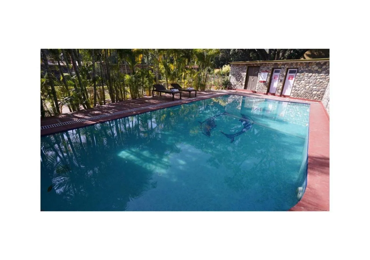 Swimming pool in HR DUKES DEN RESORT