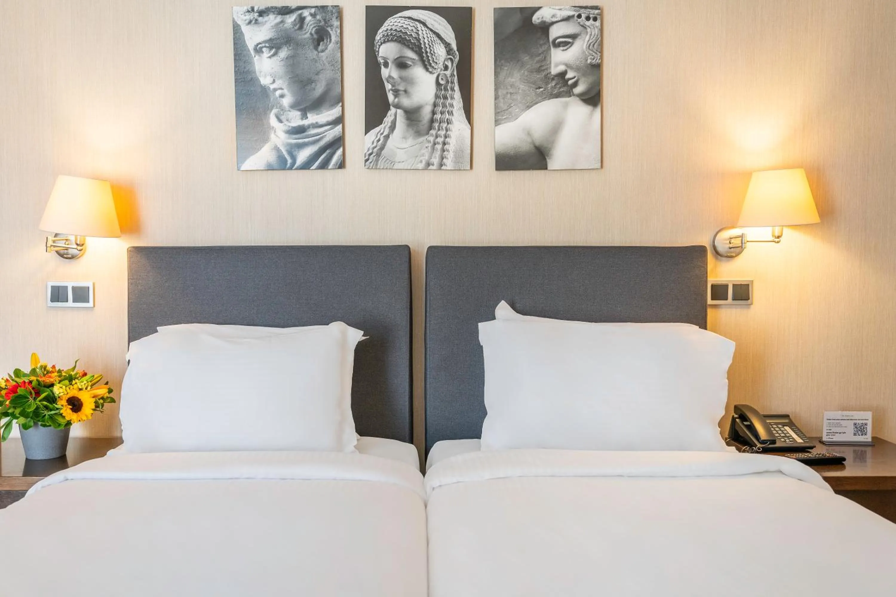 Bedroom, Bed in The Athens Gate Hotel