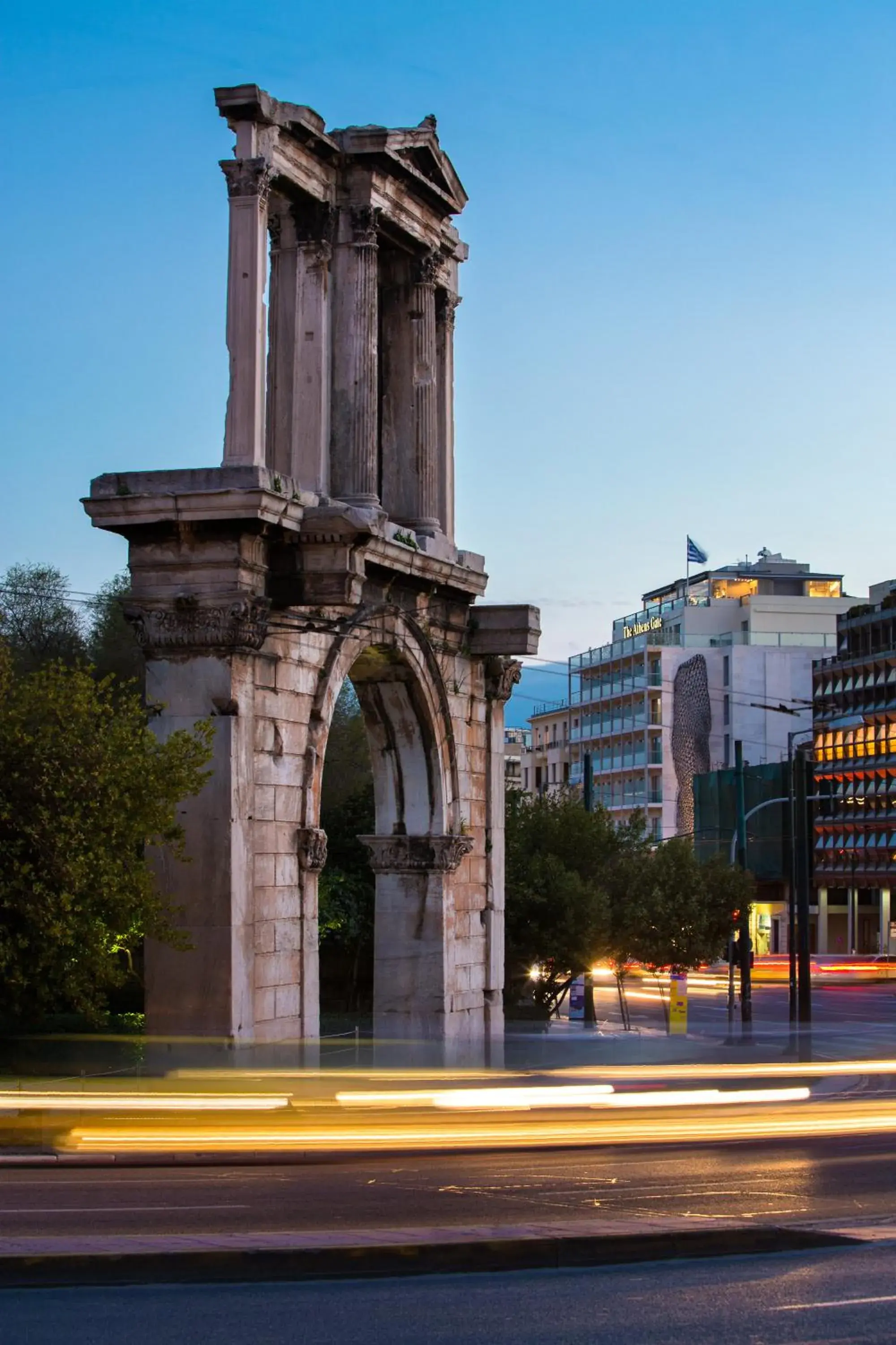 Property building in The Athens Gate Hotel Property building in The Athens Gate Hotel