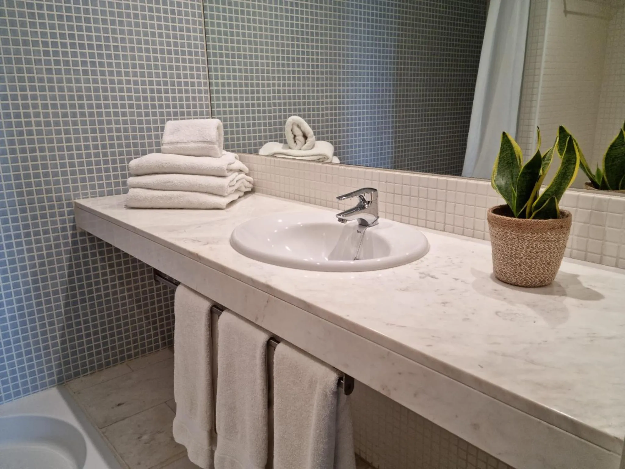 Bathroom in Apartaments Els Quimics