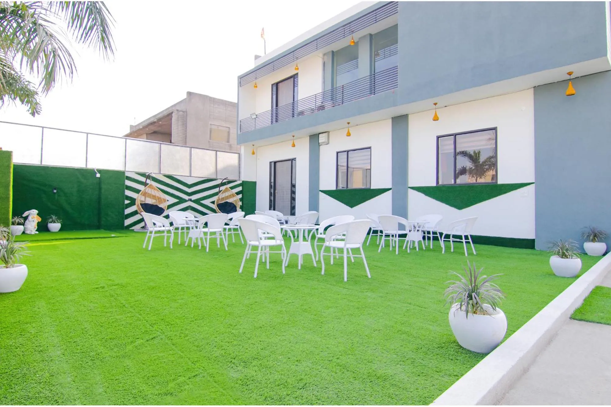 Property building in FabHotel Sky Lark Farm