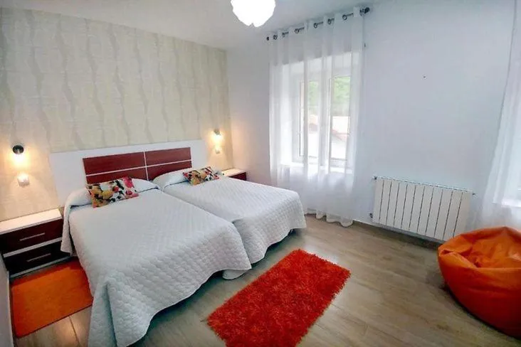 Bed in Alojamiento rural El Refugio