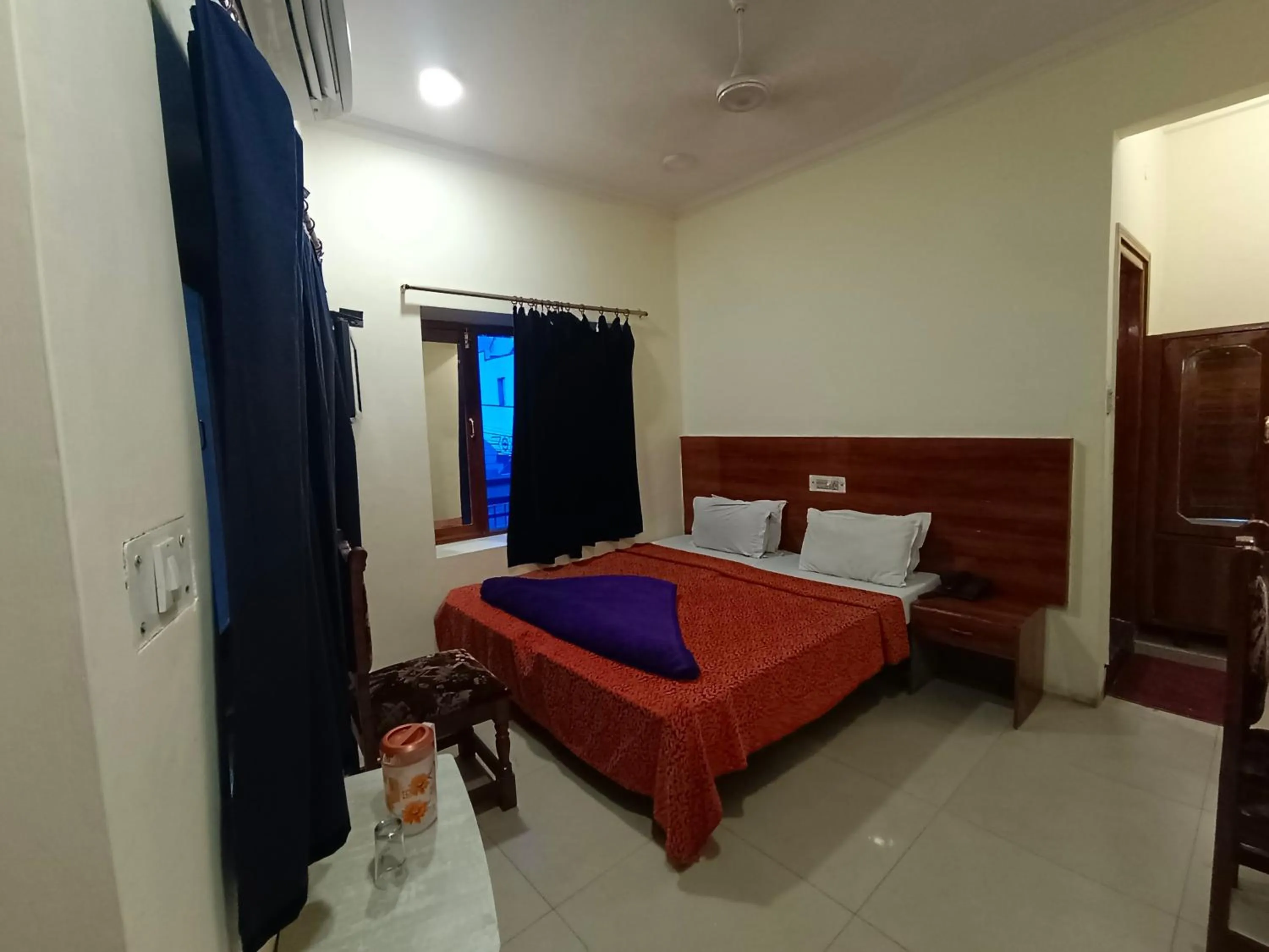 Photo of the whole room, Bed in Hotel Ganga Azure@ Har Ki Pauri Road