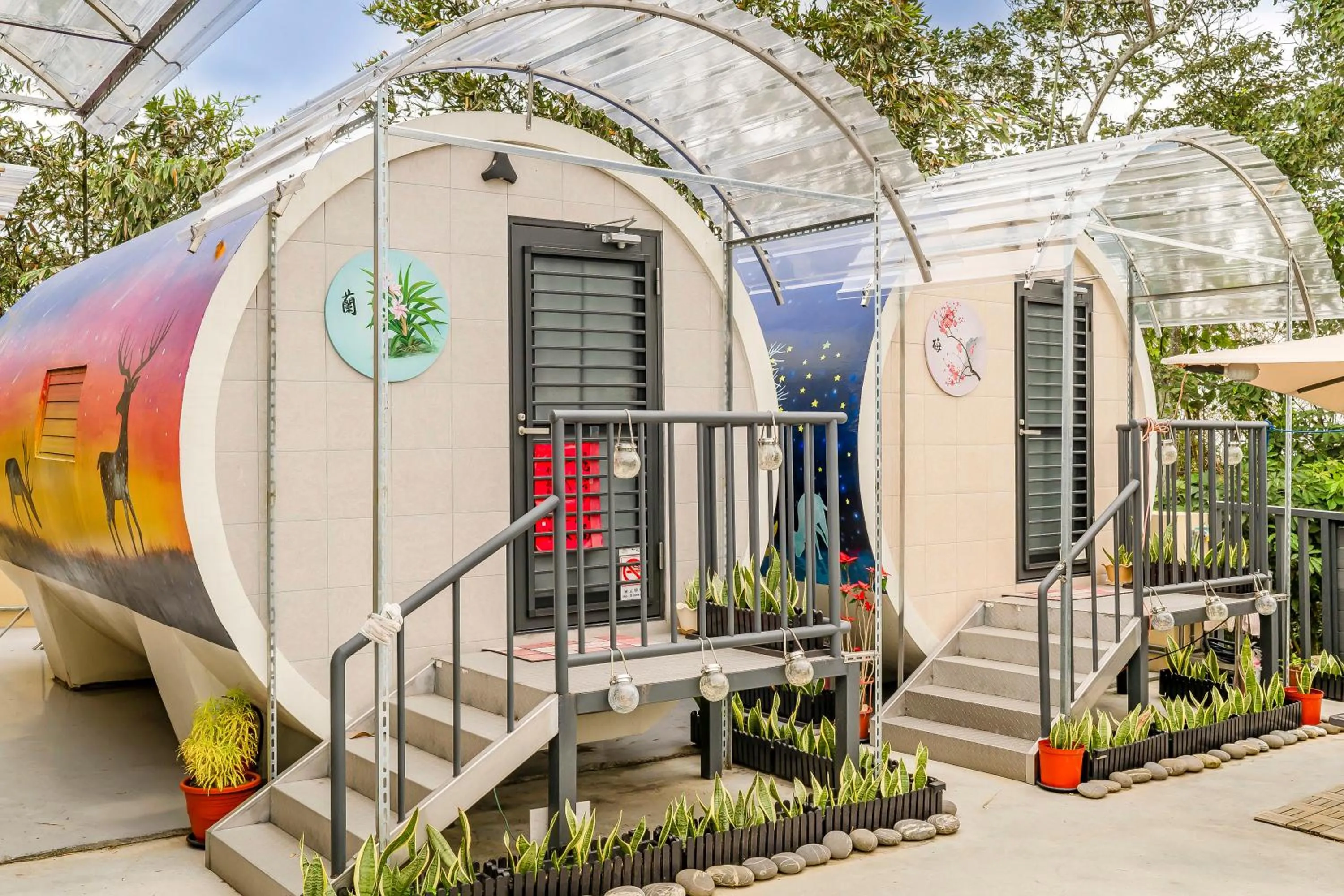 Property building in Shen-Lu-Ju B&B