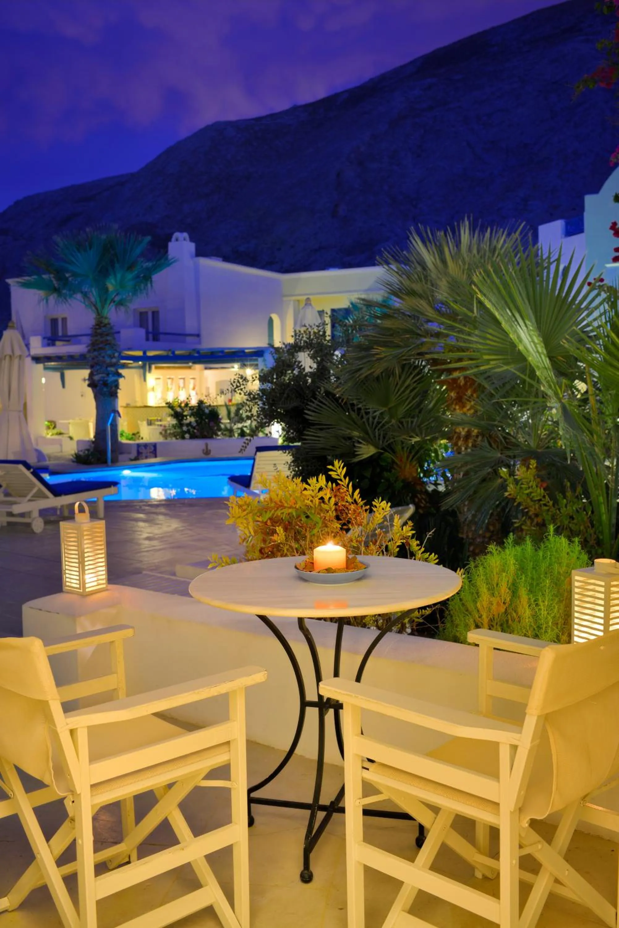 Pool view in Tamarix Del Mar Suites