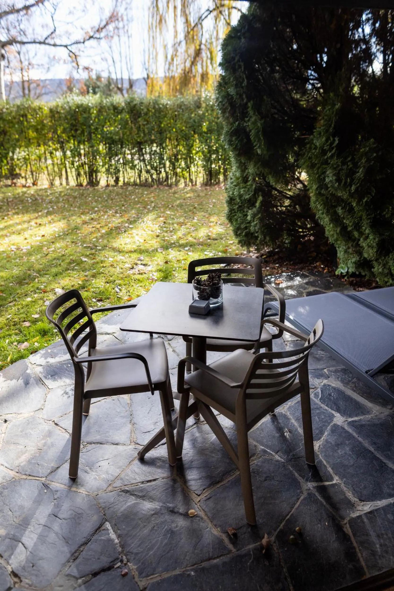 Patio in Hotel Xalet del Golf