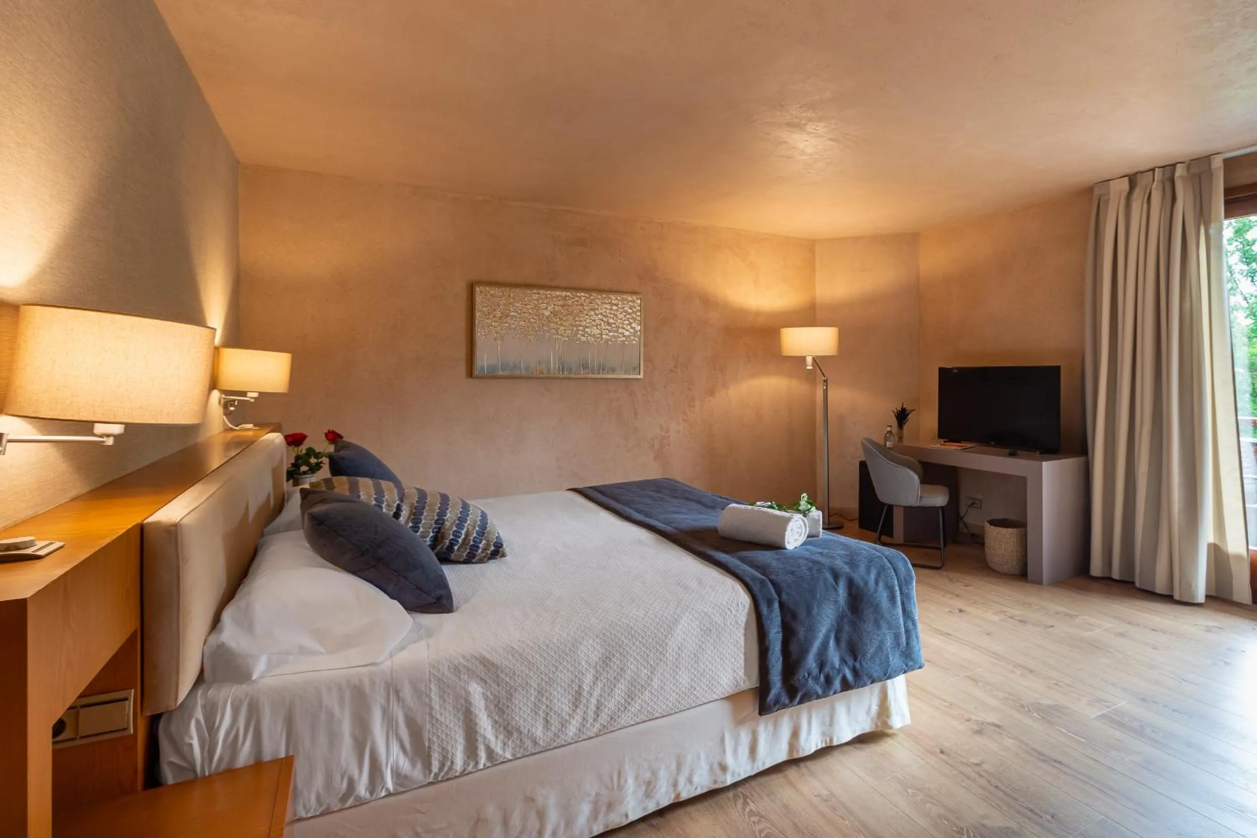 Bed in Hotel Xalet del Golf