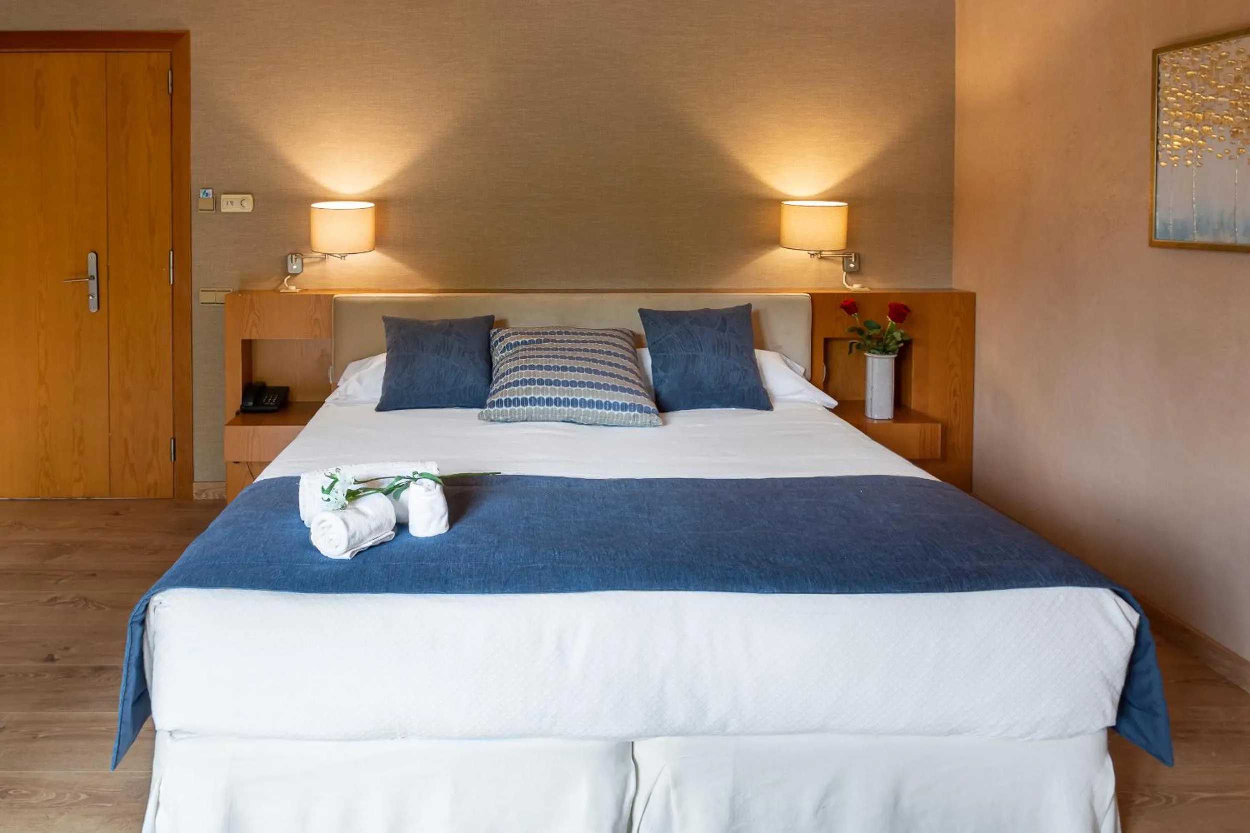 Bed in Hotel Xalet del Golf