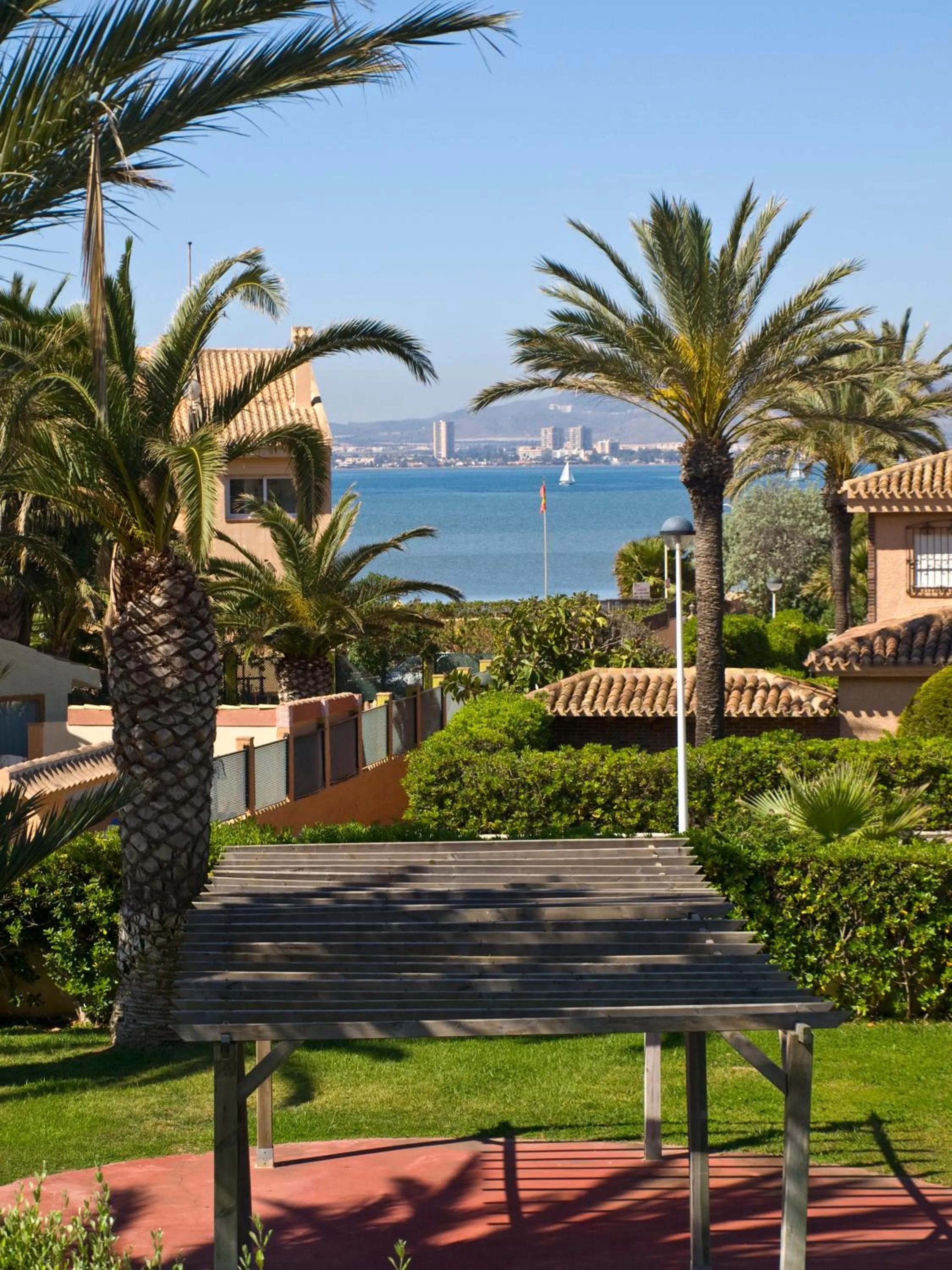 Garden in Aparthotel Villas La Manga