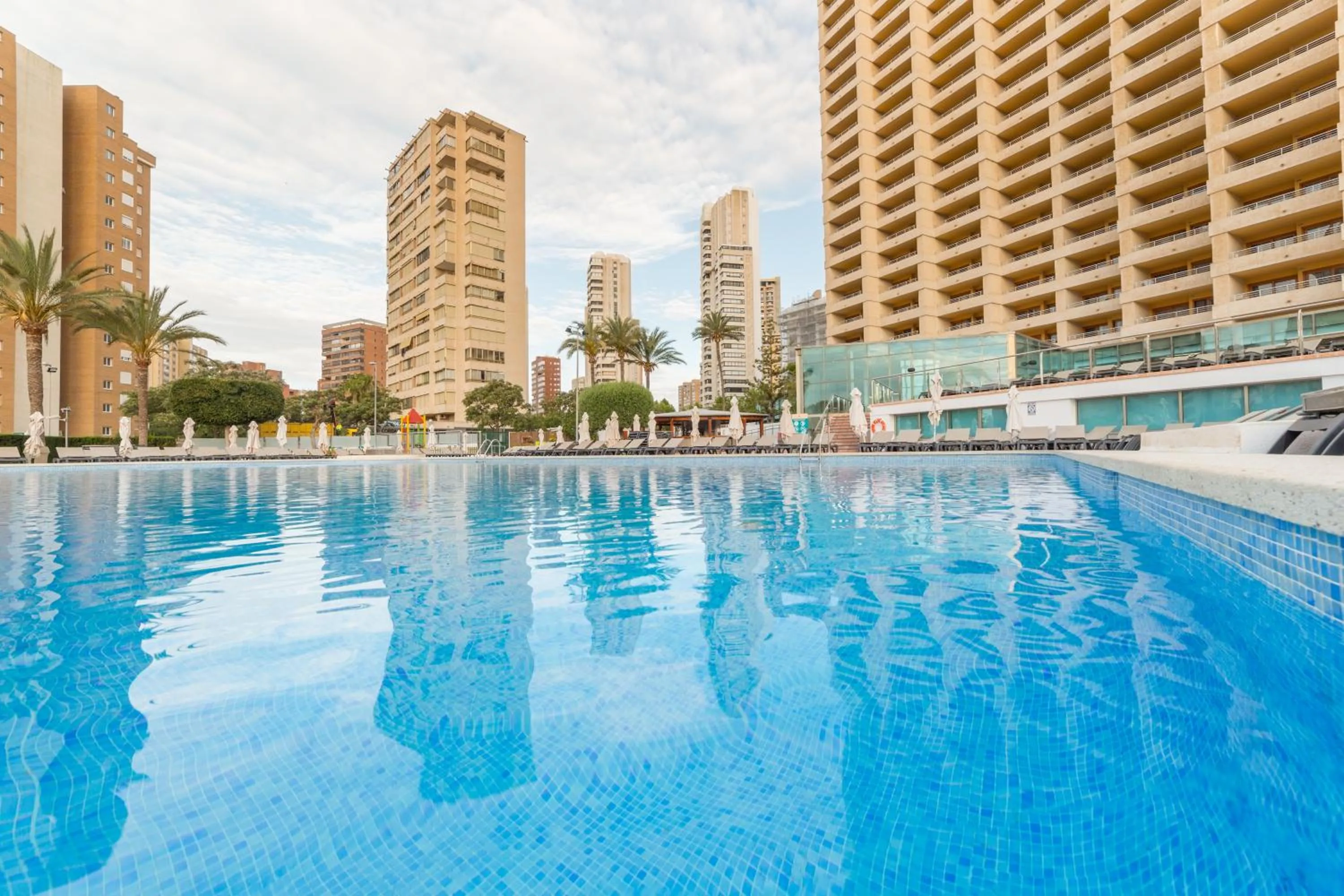 Swimming pool in Sandos Benidorm Suites
