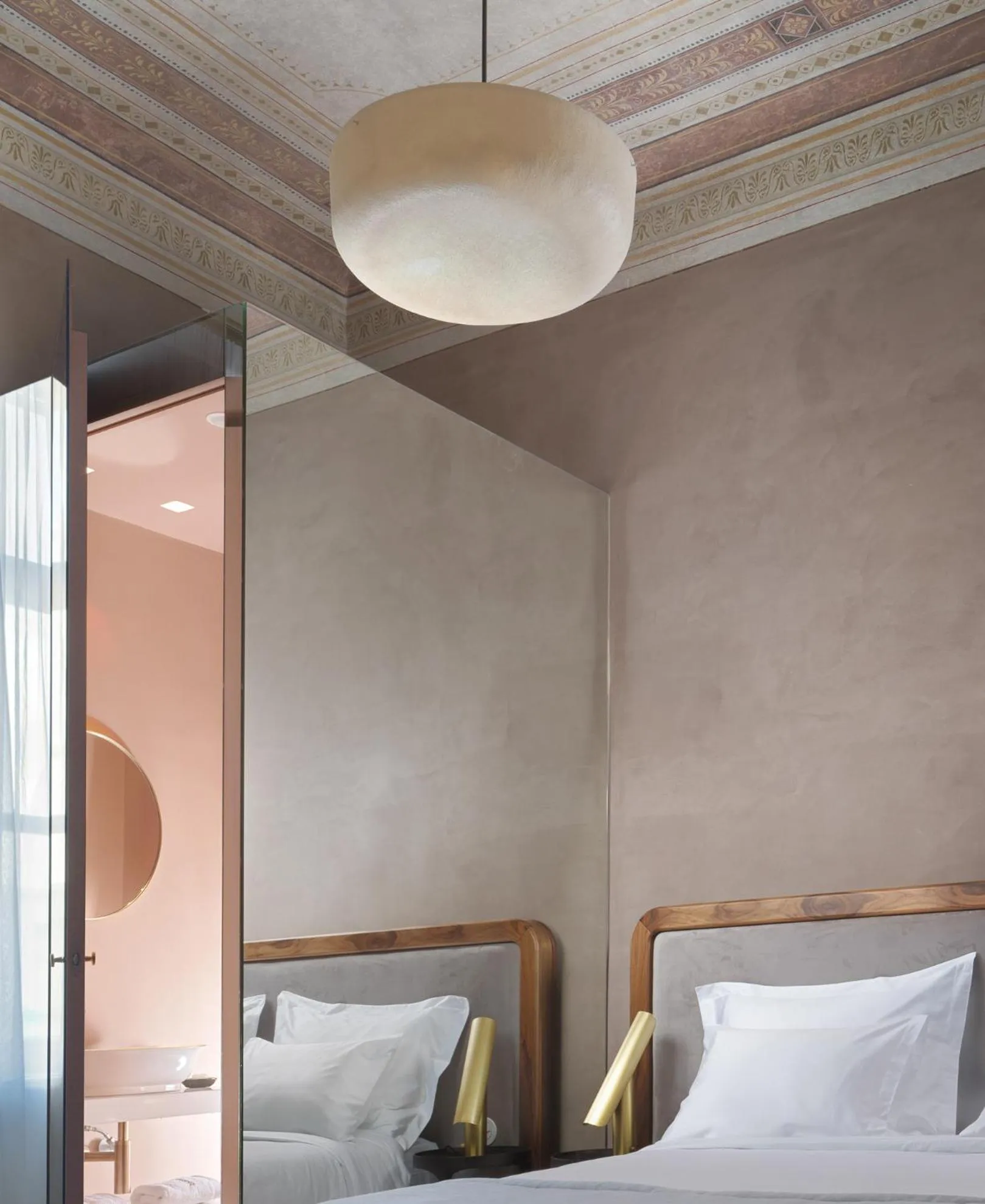 Decorative detail, Bed in Monument Hotel