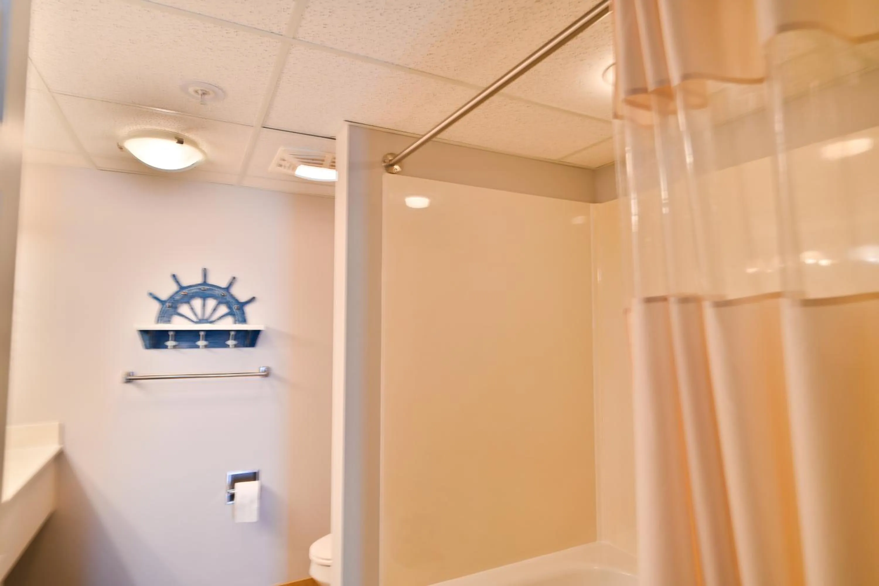 Shower in Pristine Condo Glorious Ocean View HS 11th Floor