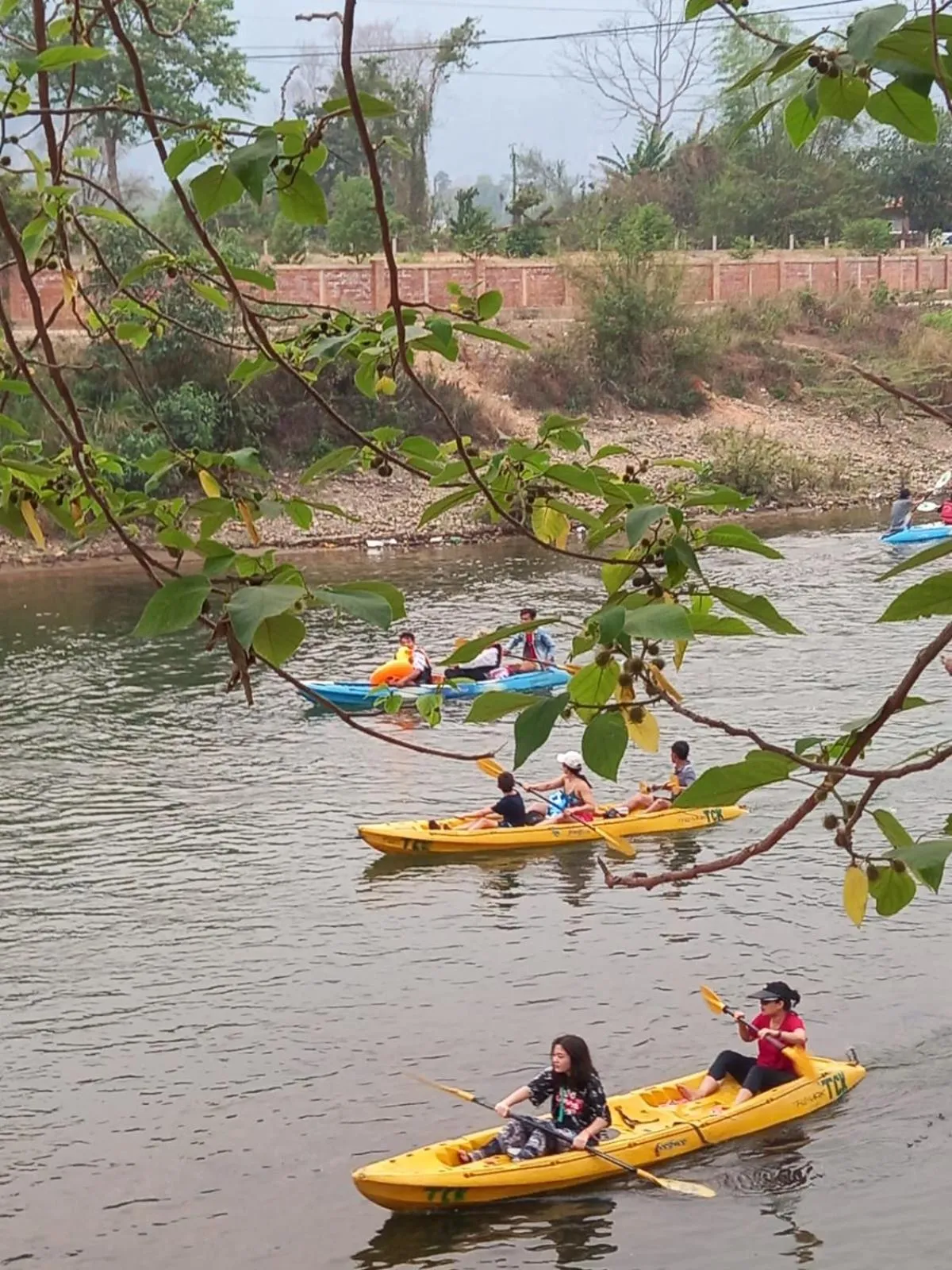 Property building in Riverside Garden Hostel