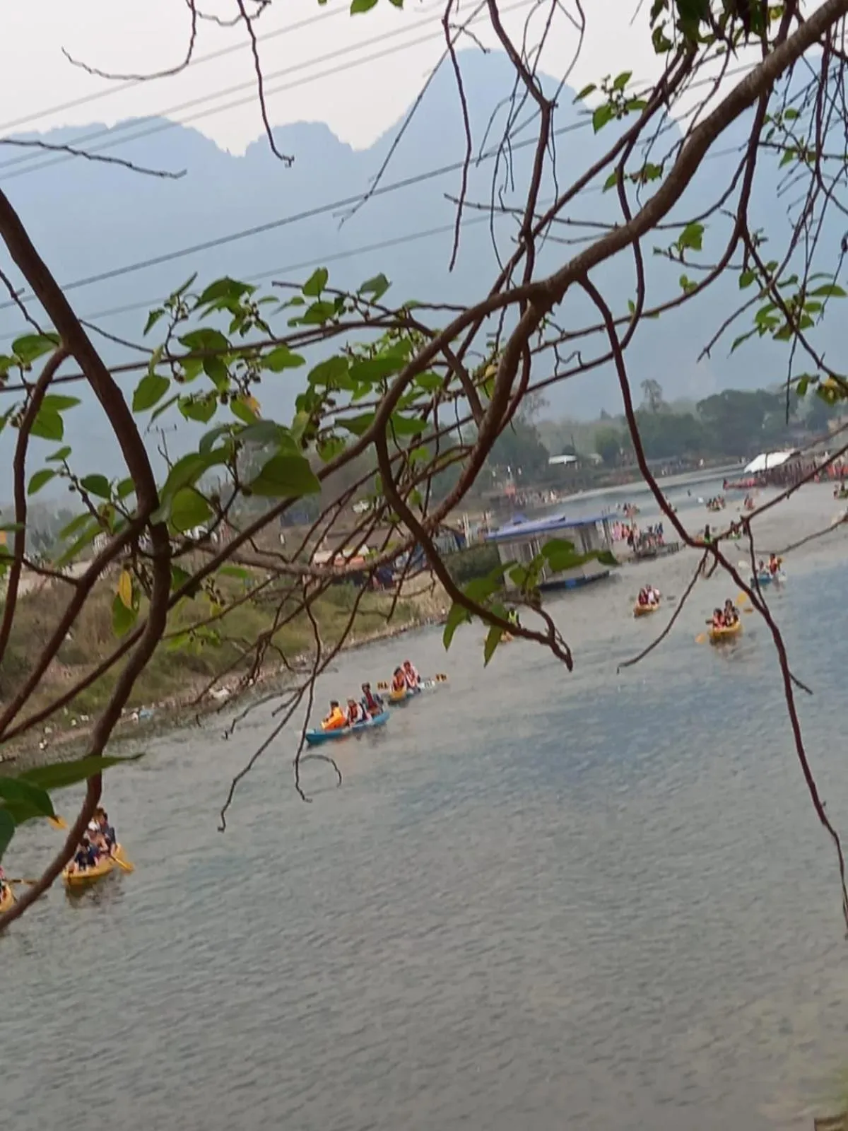 Property building in Riverside Garden Hostel