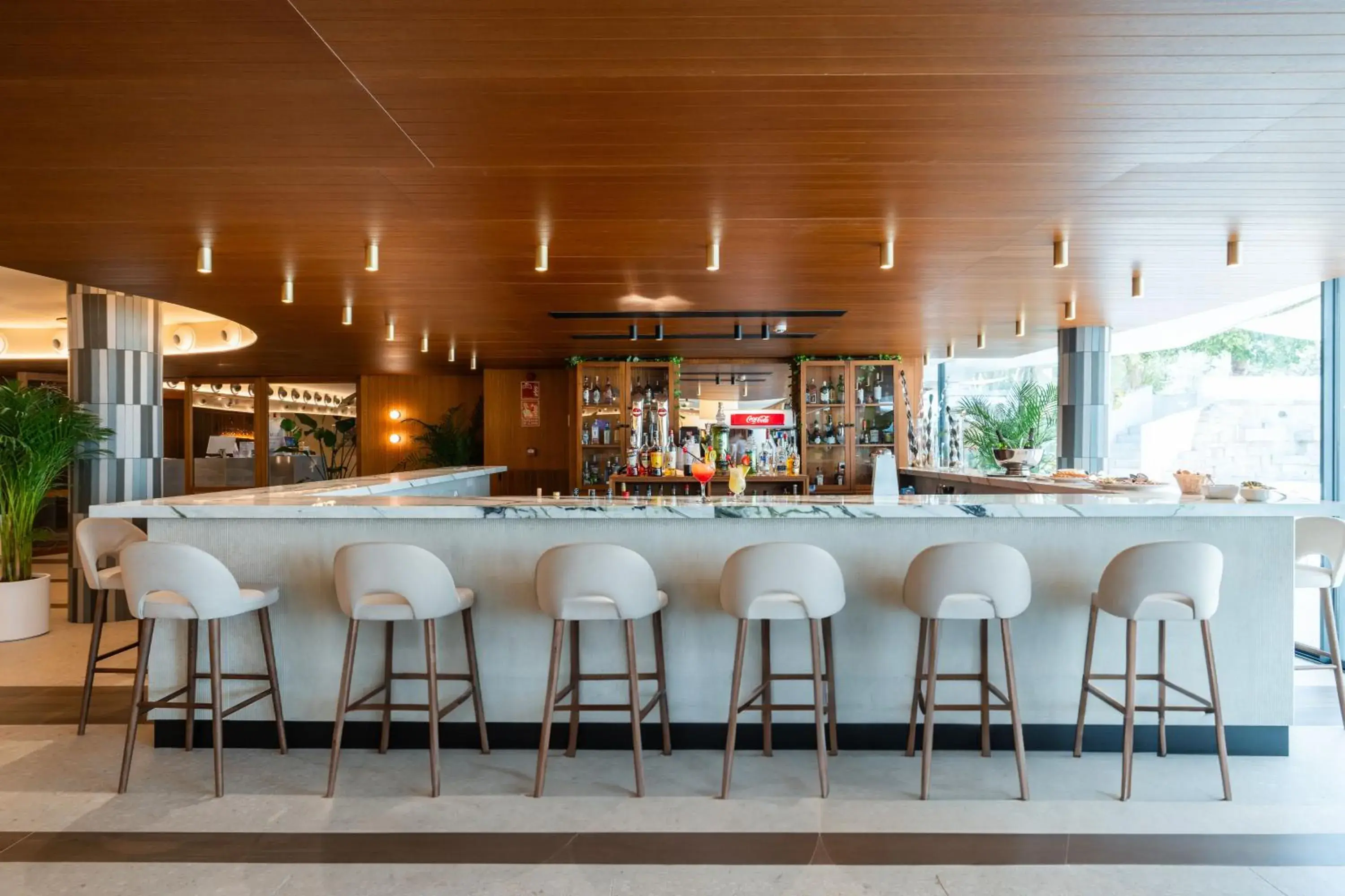 Lounge or bar in Hotel Bahia del Sol Lounge or bar in Hotel Bahia del Sol