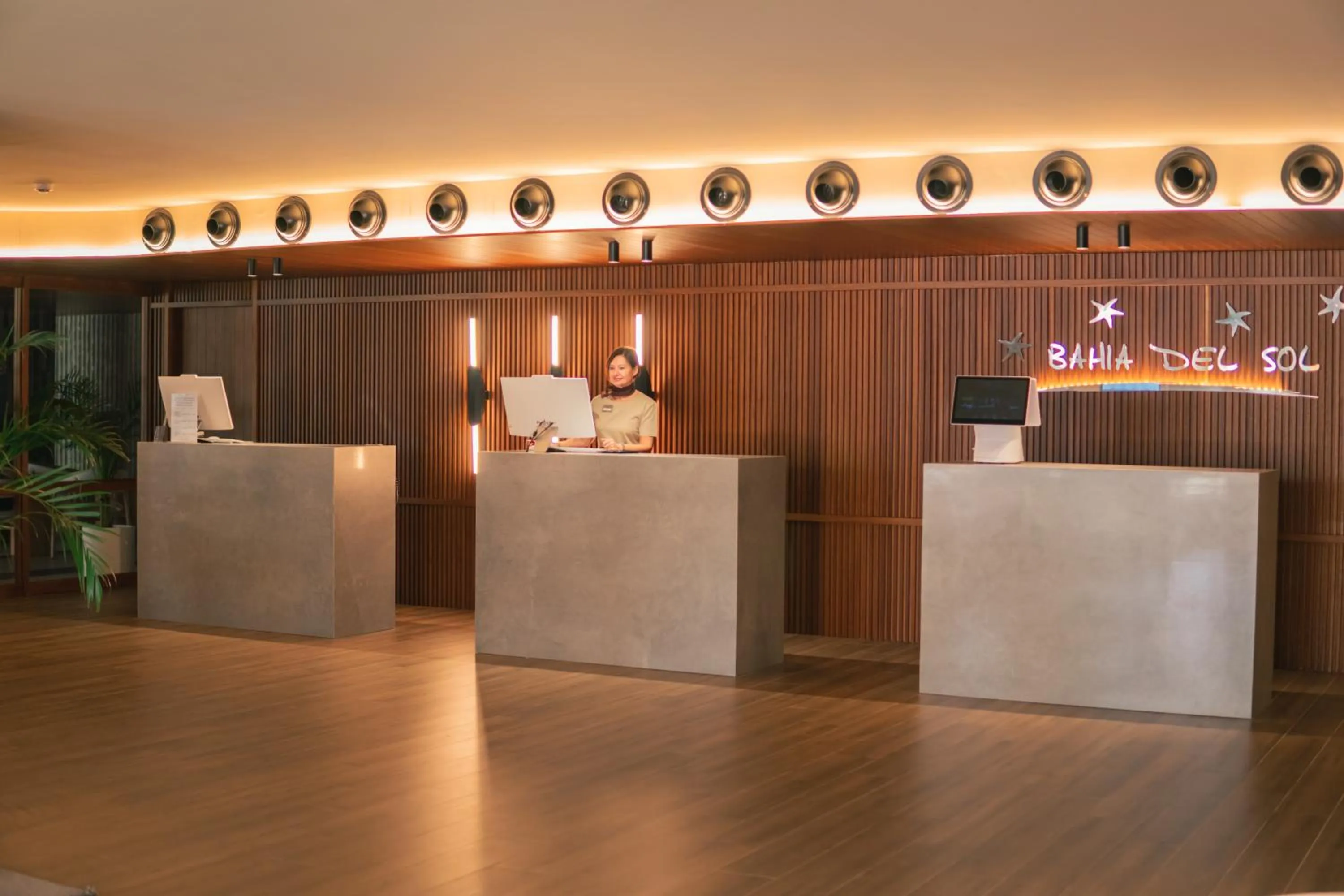Lobby or reception in Hotel Bahia del Sol