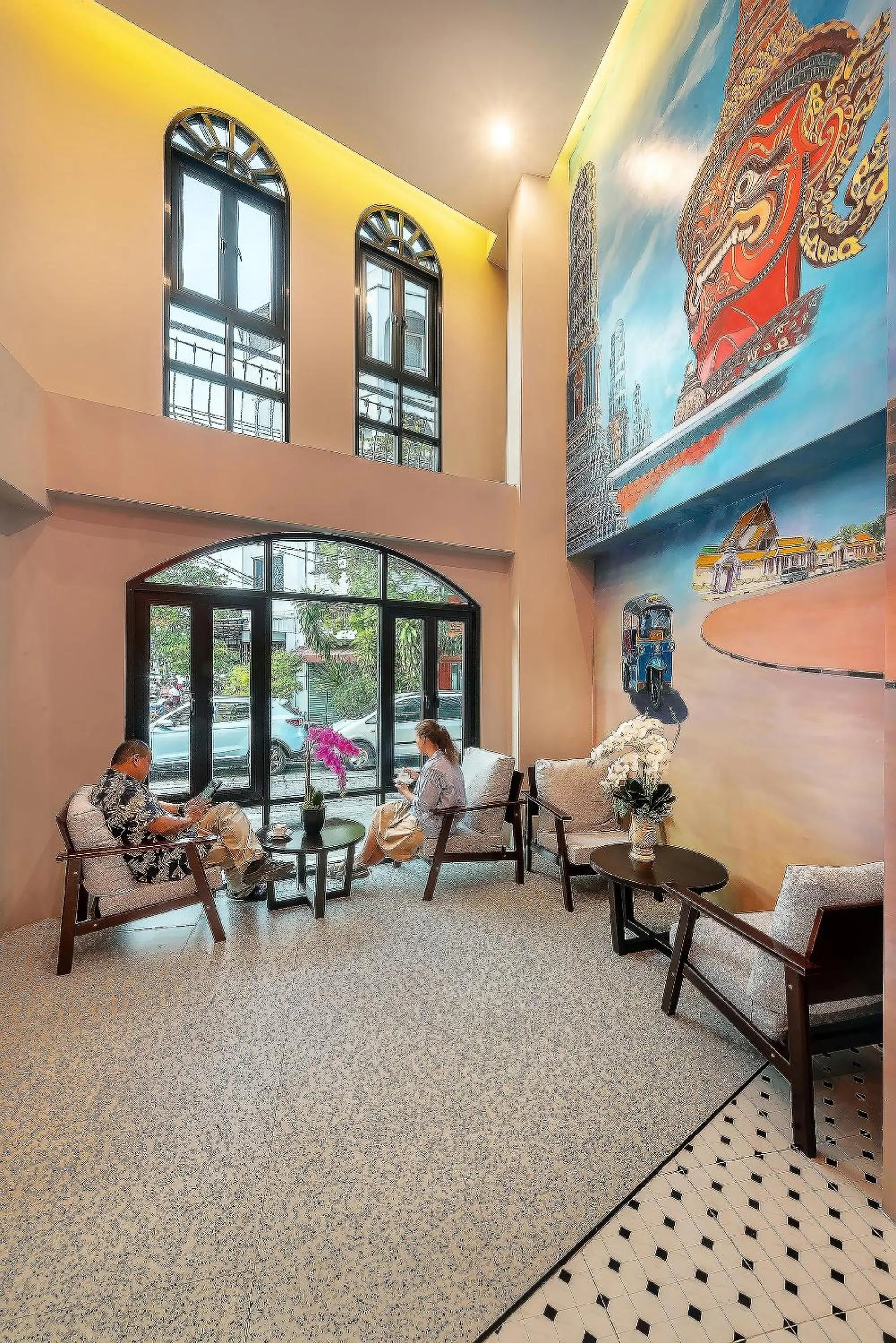 Lobby or reception in Phra Nakhon Poshtel