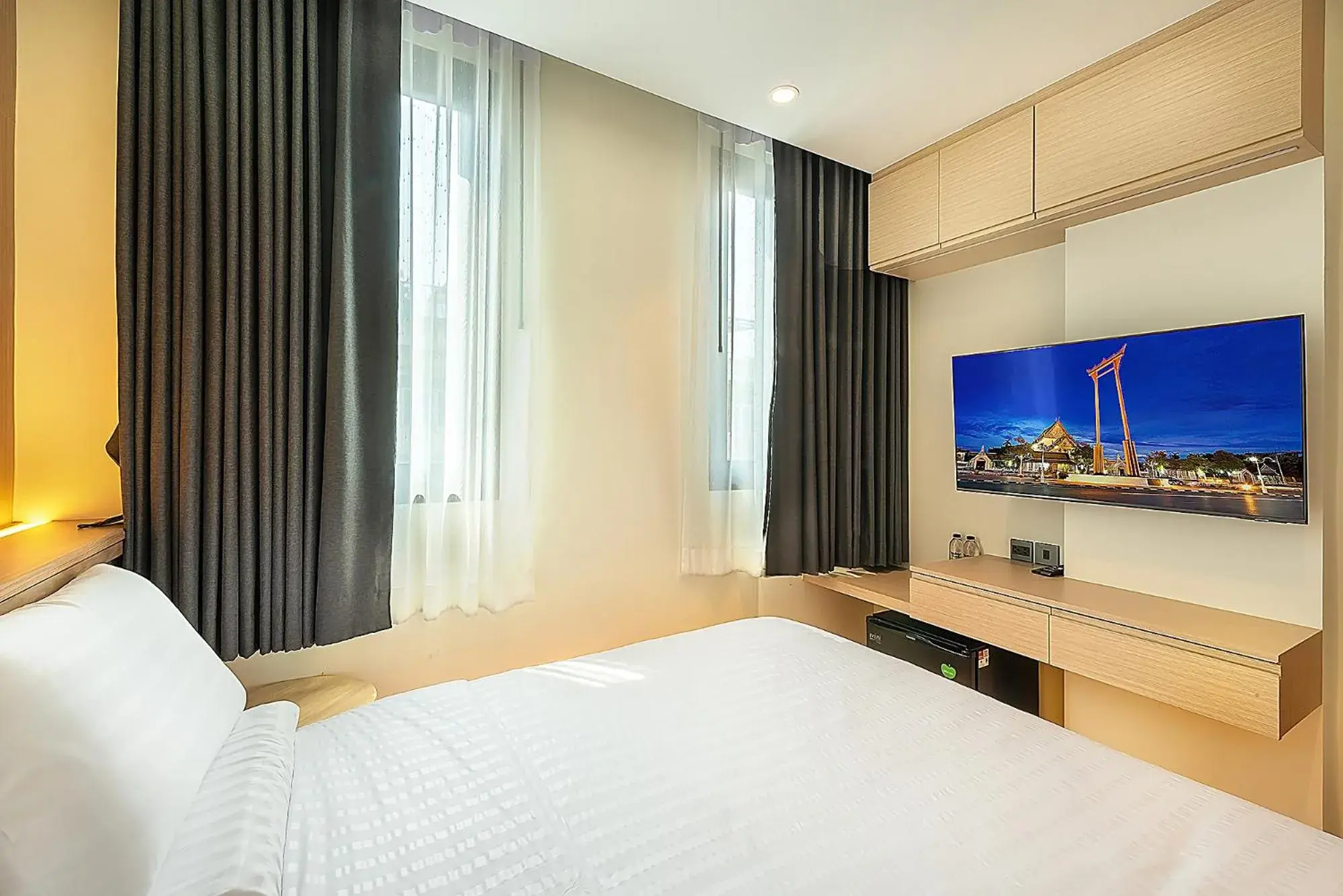 Bed in Phra Nakhon Poshtel Bed in Phra Nakhon Poshtel