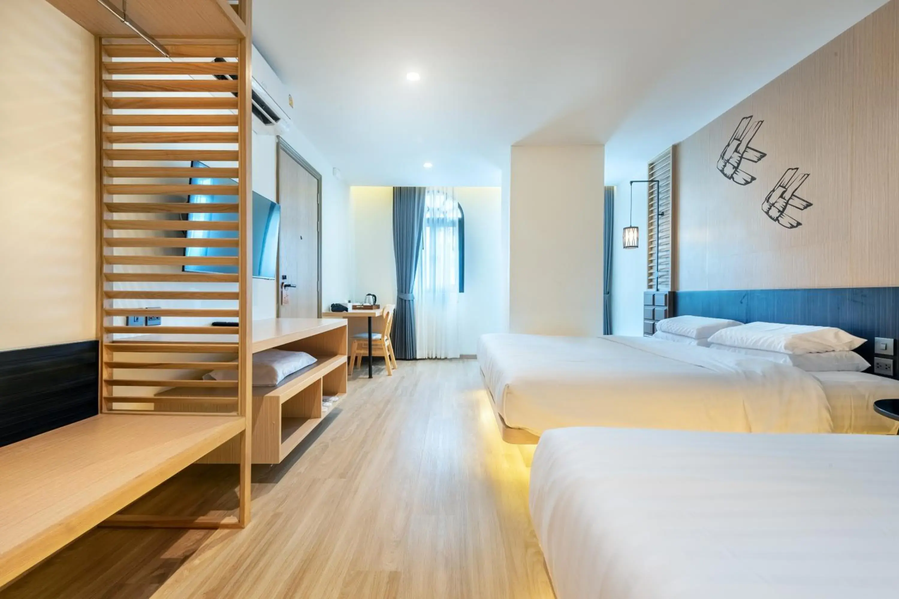 Standard Triple Room in Phra Nakhon Poshtel Standard Triple Room in Phra Nakhon Poshtel