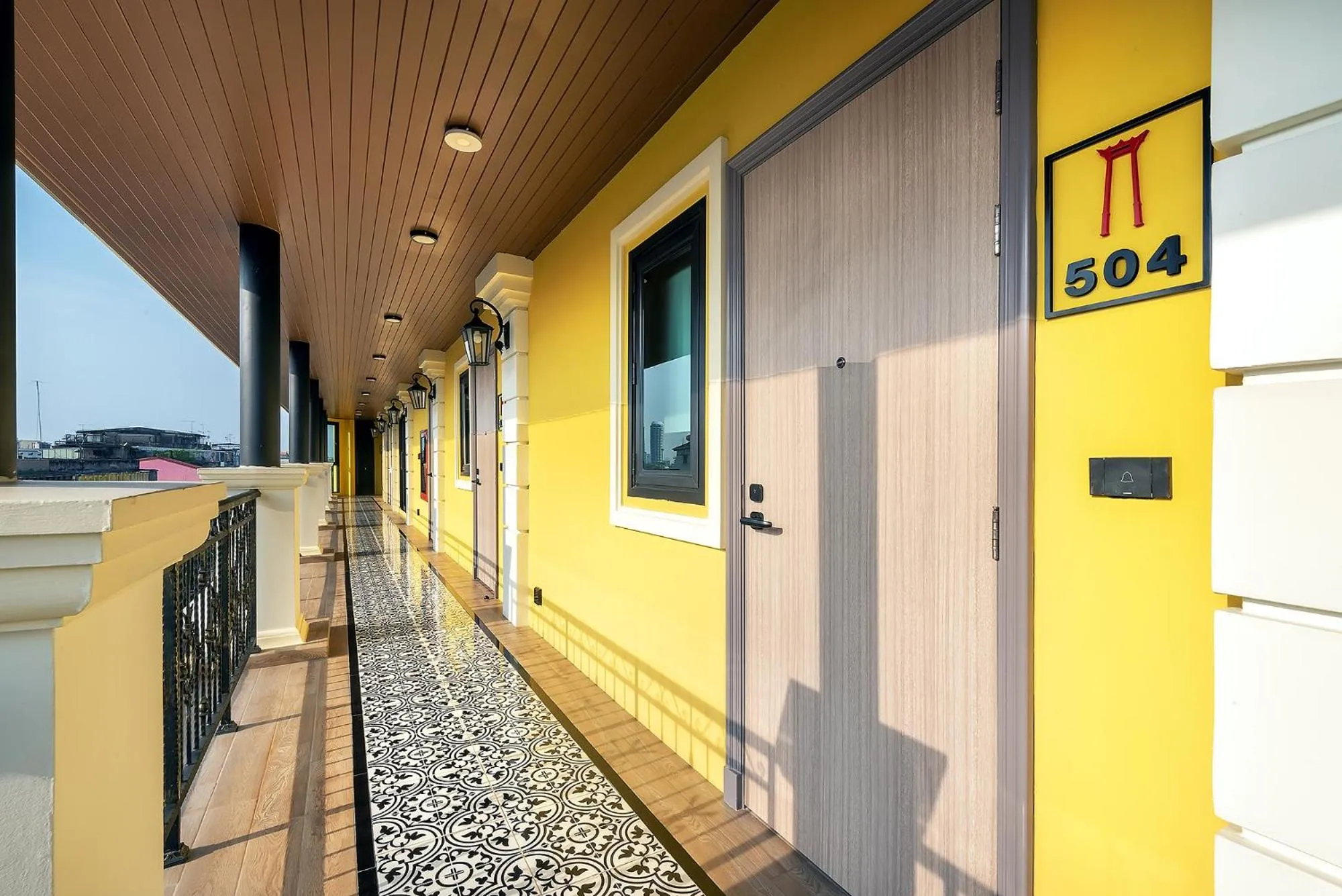 Balcony/Terrace in Phra Nakhon Poshtel
