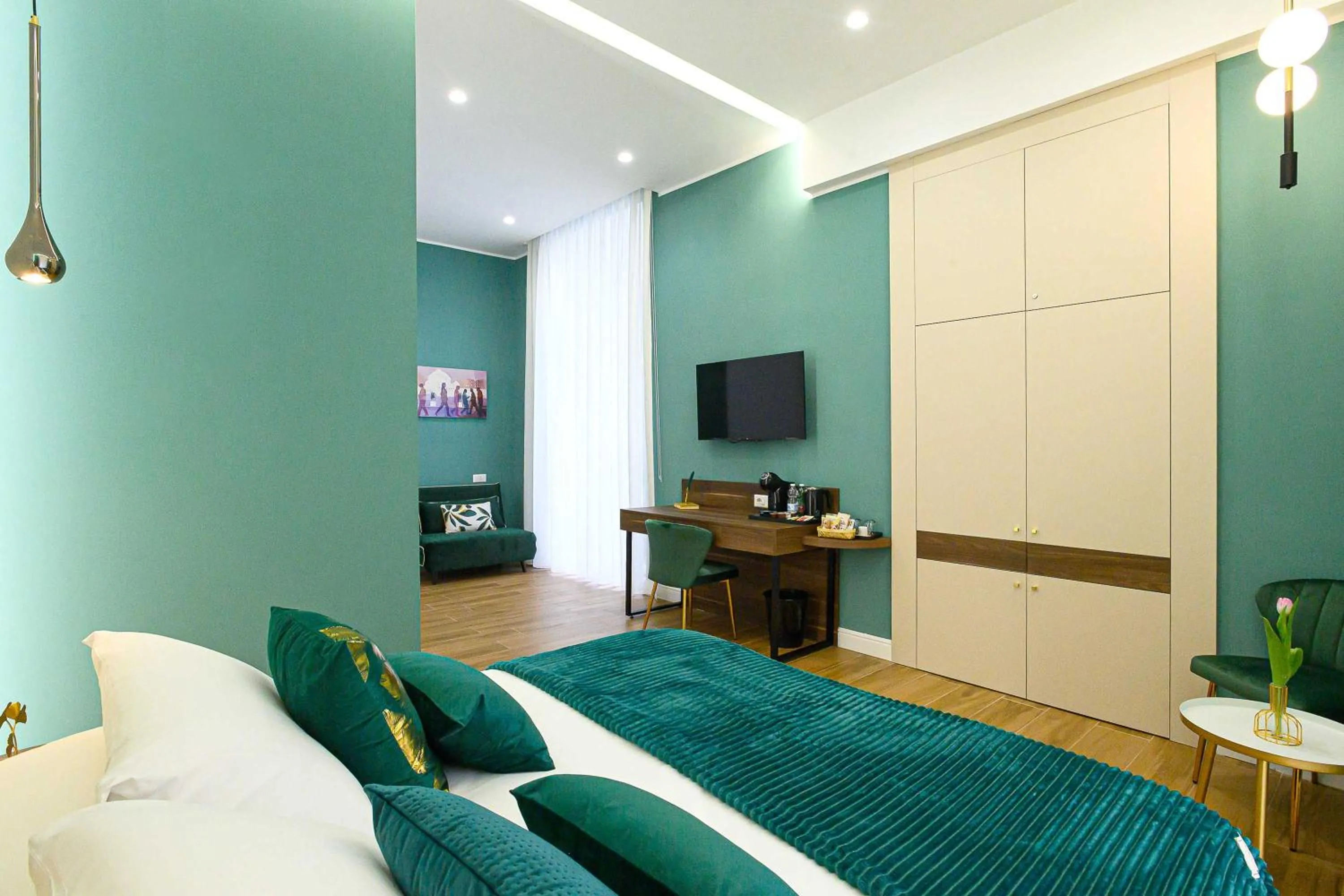 Bed in Annapoli Rooms