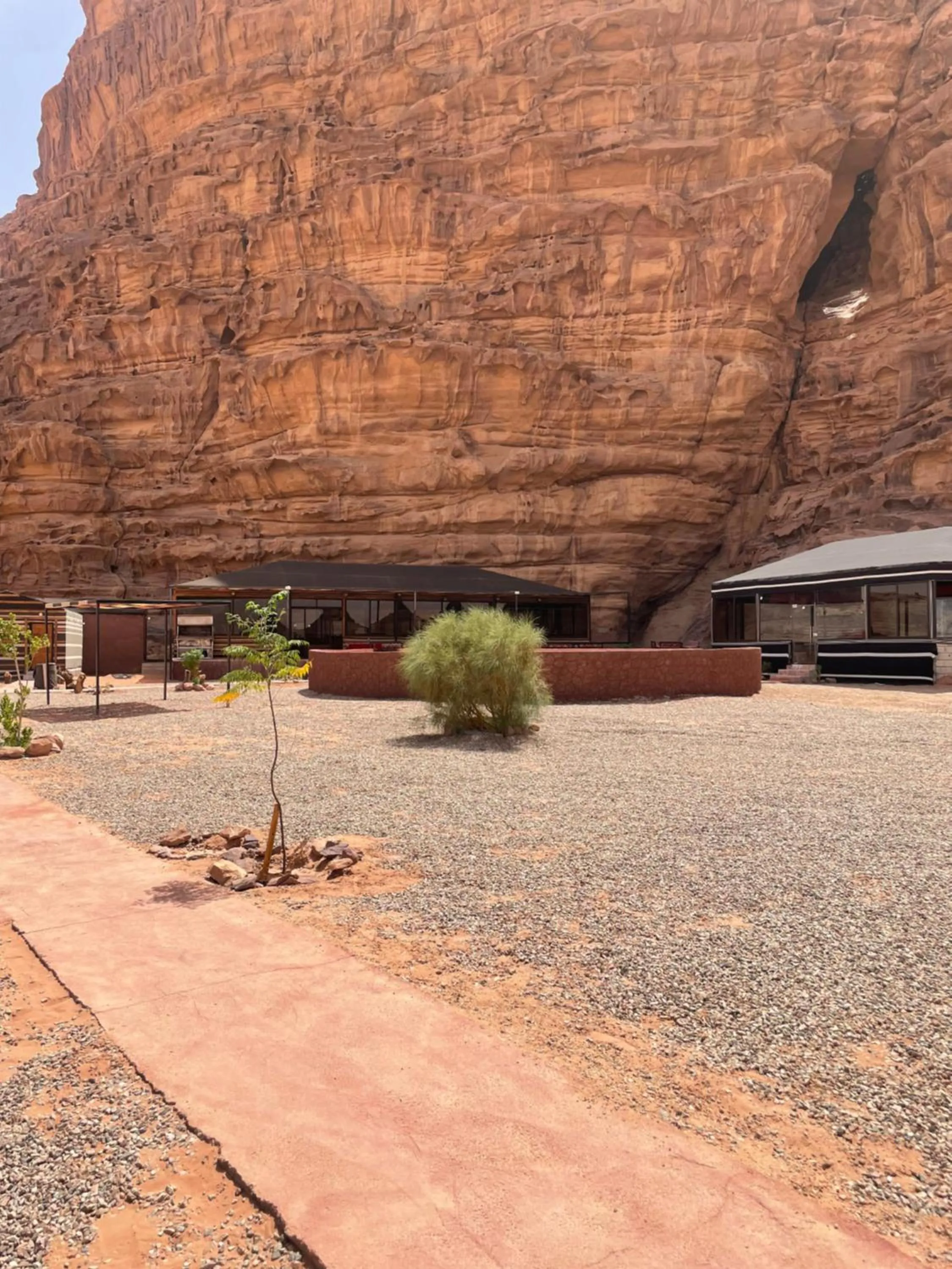 View (from property/room) in Shaheen Camp Wadi rum