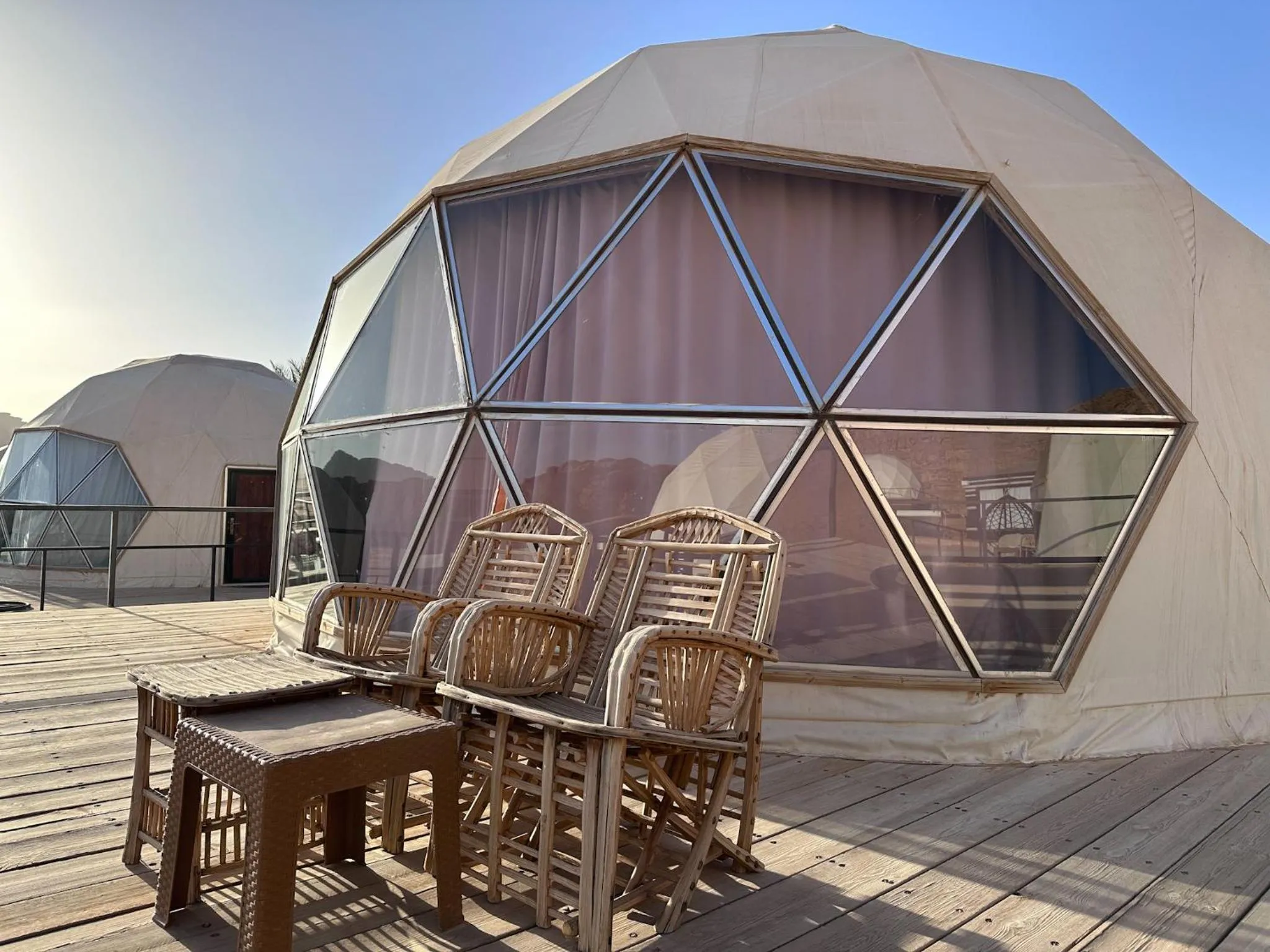 View (from property/room) in Shaheen Camp Wadi rum
