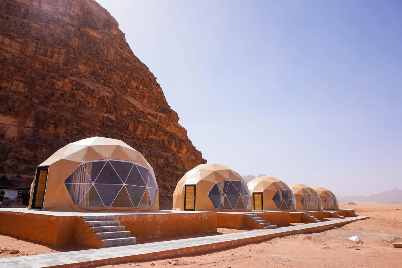 View (from property/room) in Shaheen Camp Wadi rum