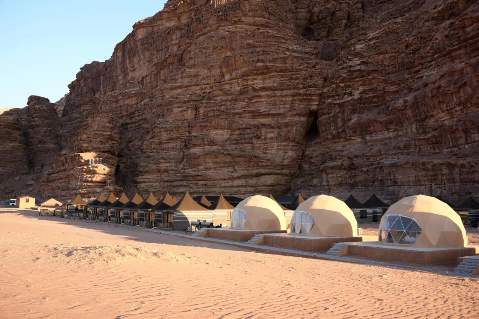 View (from property/room) in Shaheen Camp Wadi rum
