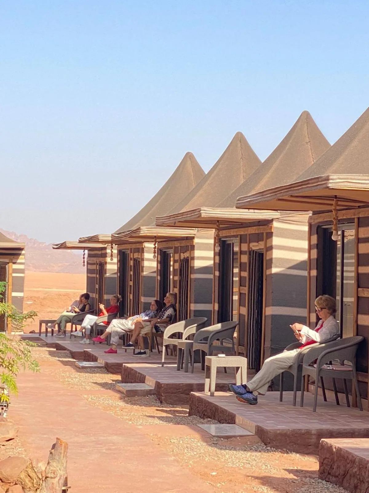 View (from property/room) in Shaheen Camp Wadi rum