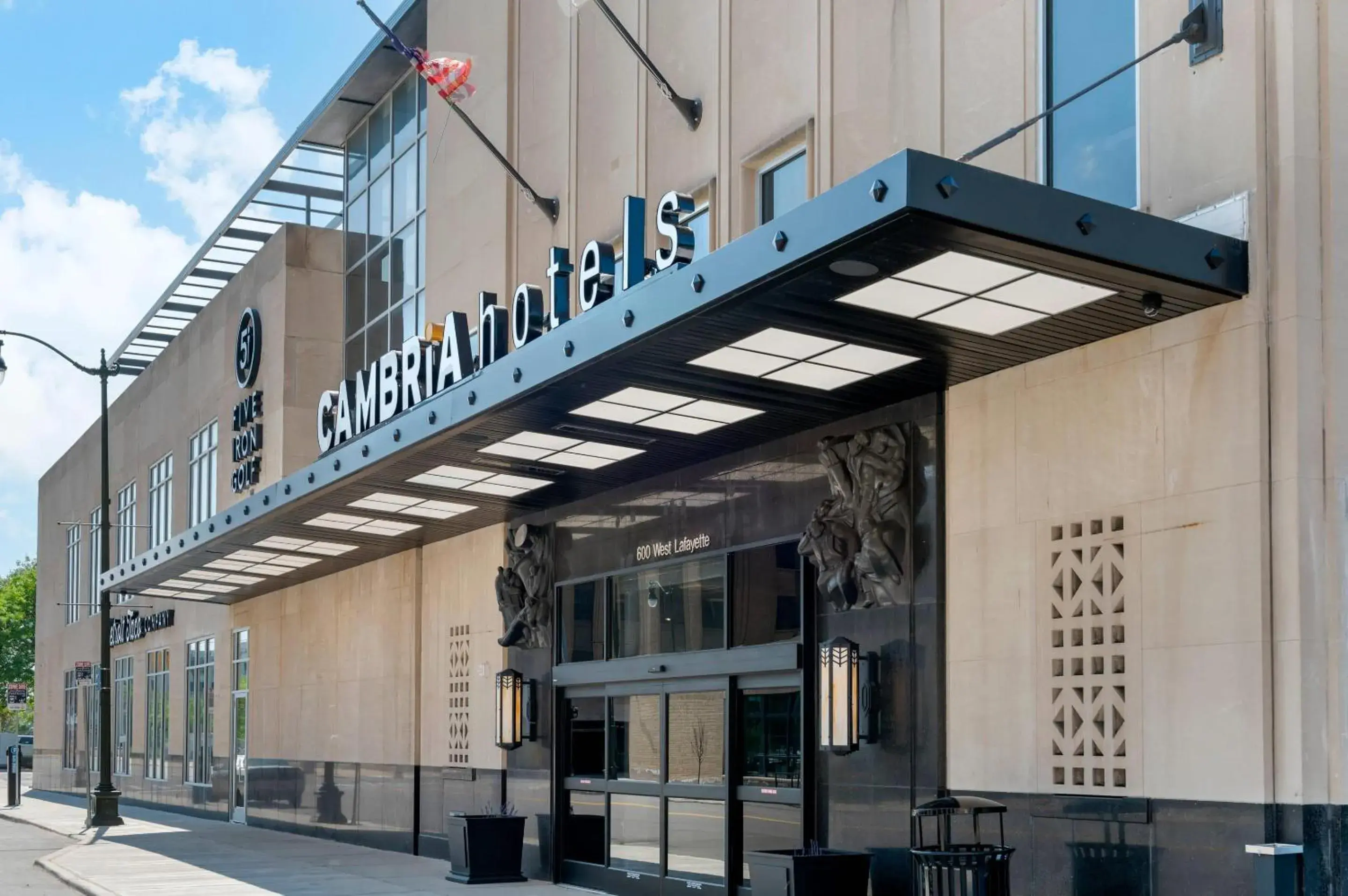 Property building in Cambria Hotel Detroit Downtown Property building in Cambria Hotel Detroit Downtown