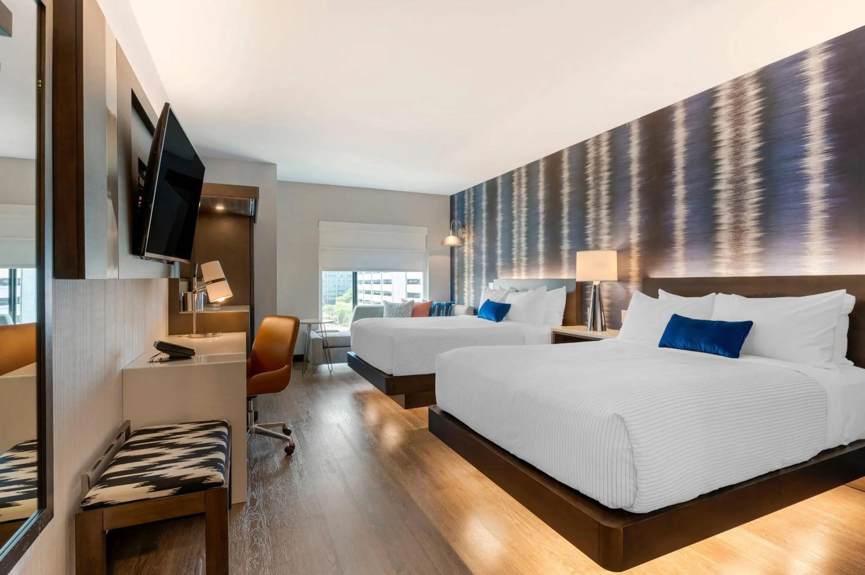 Bedroom, Bed in Cambria Hotel Detroit Downtown