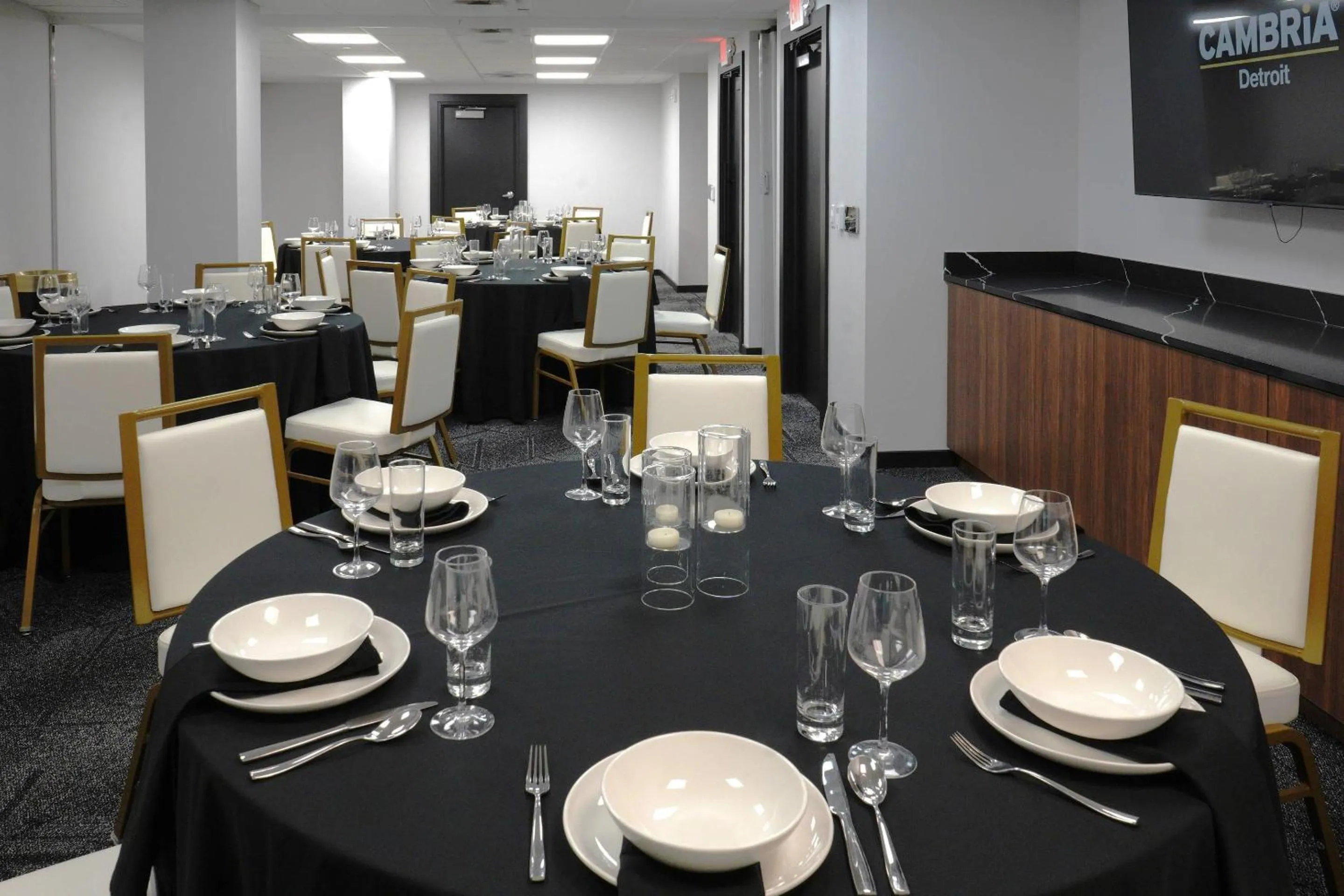 Meeting/conference room in Cambria Hotel Detroit Downtown