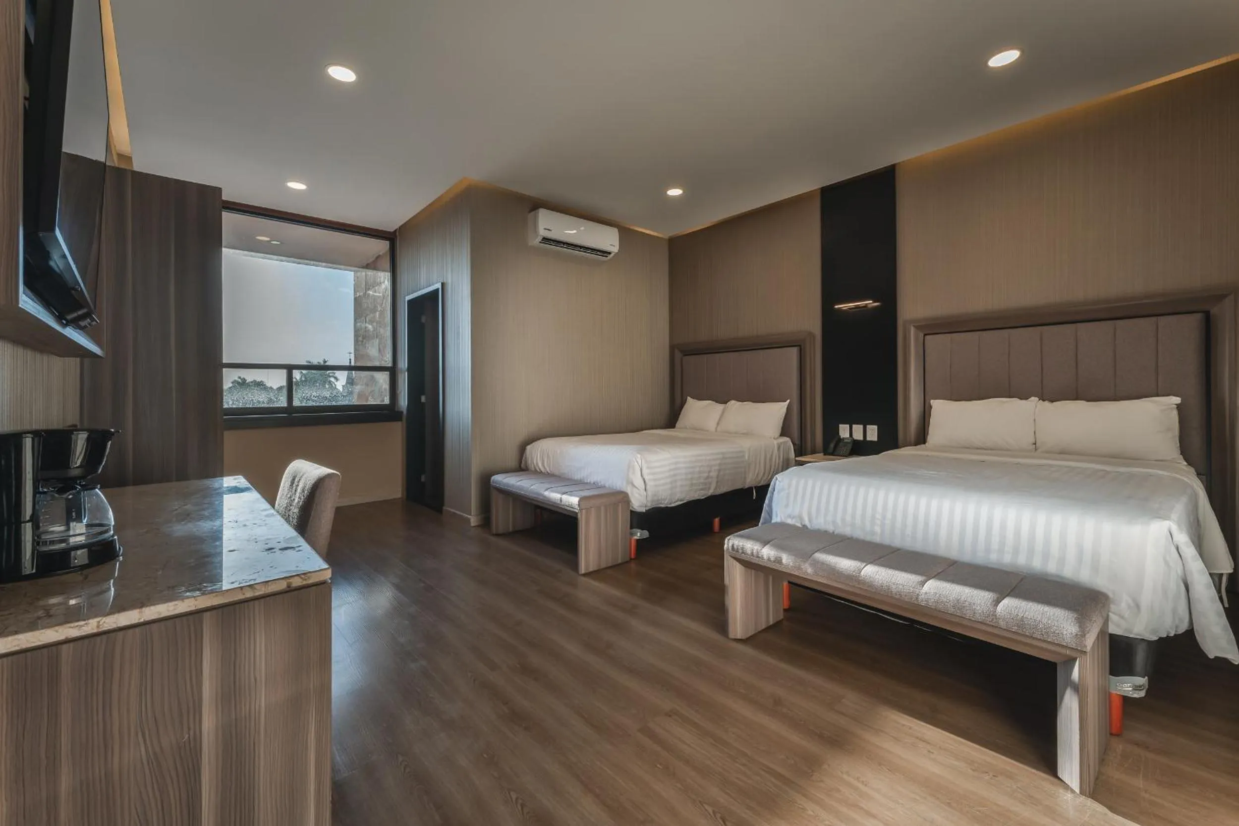 Bed in Hotel Kavia Premium - Paseo Montejo