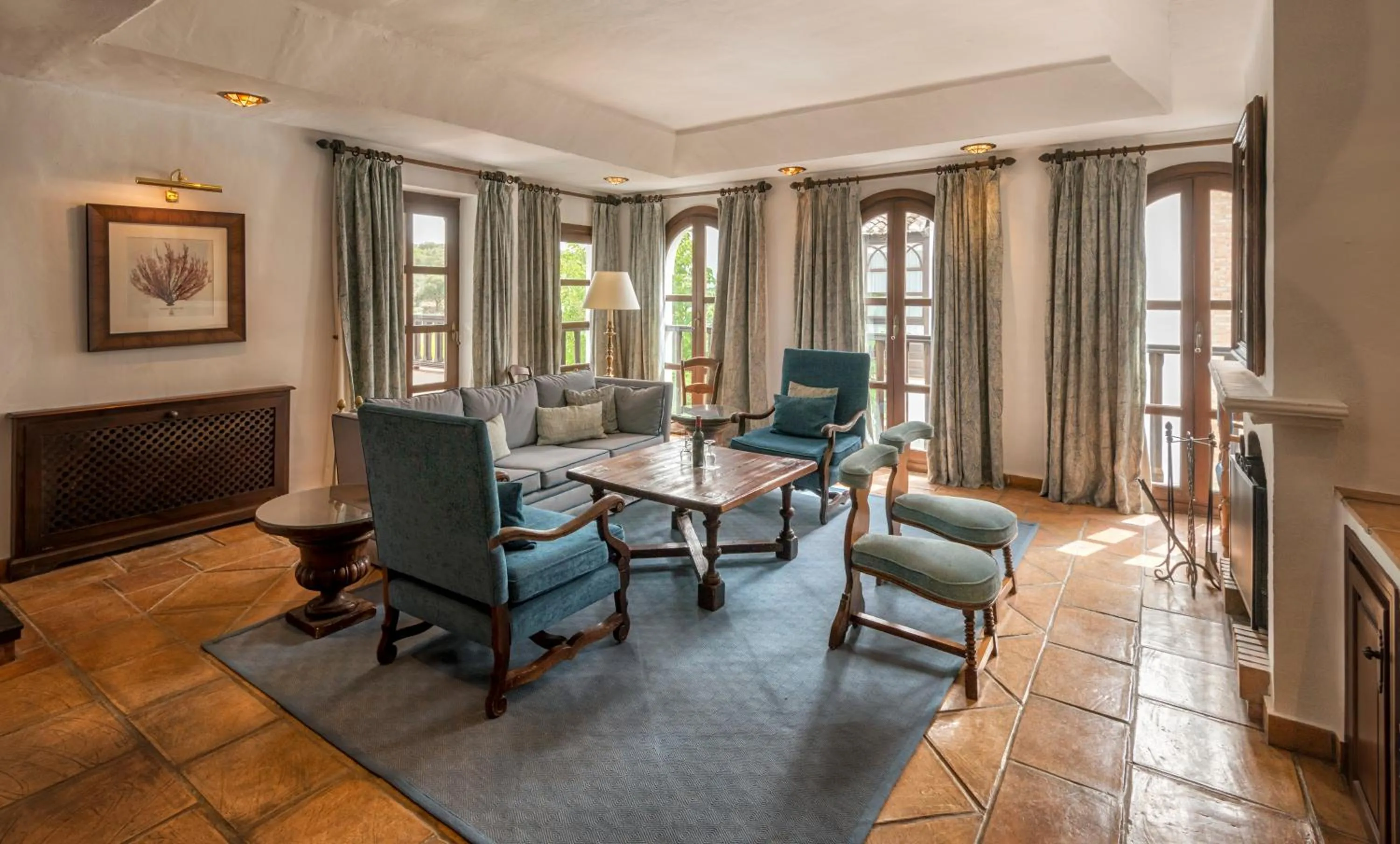 Living room in Finca La Bobadilla - The Leading Hotels of the World
