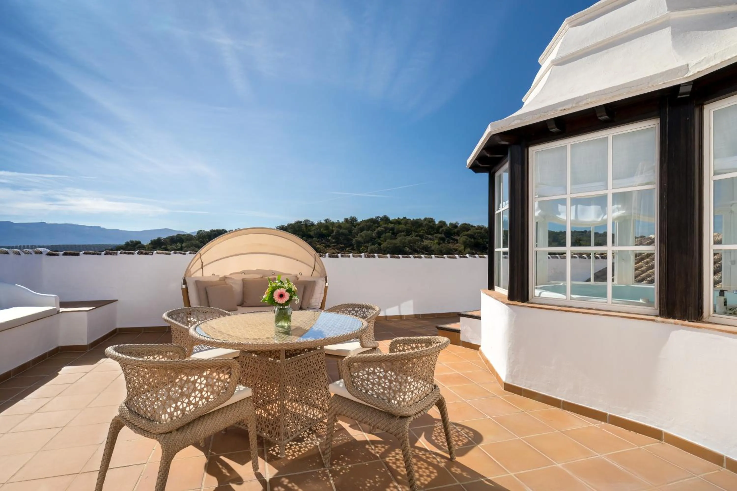 Balcony/Terrace in Finca La Bobadilla - The Leading Hotels of the World