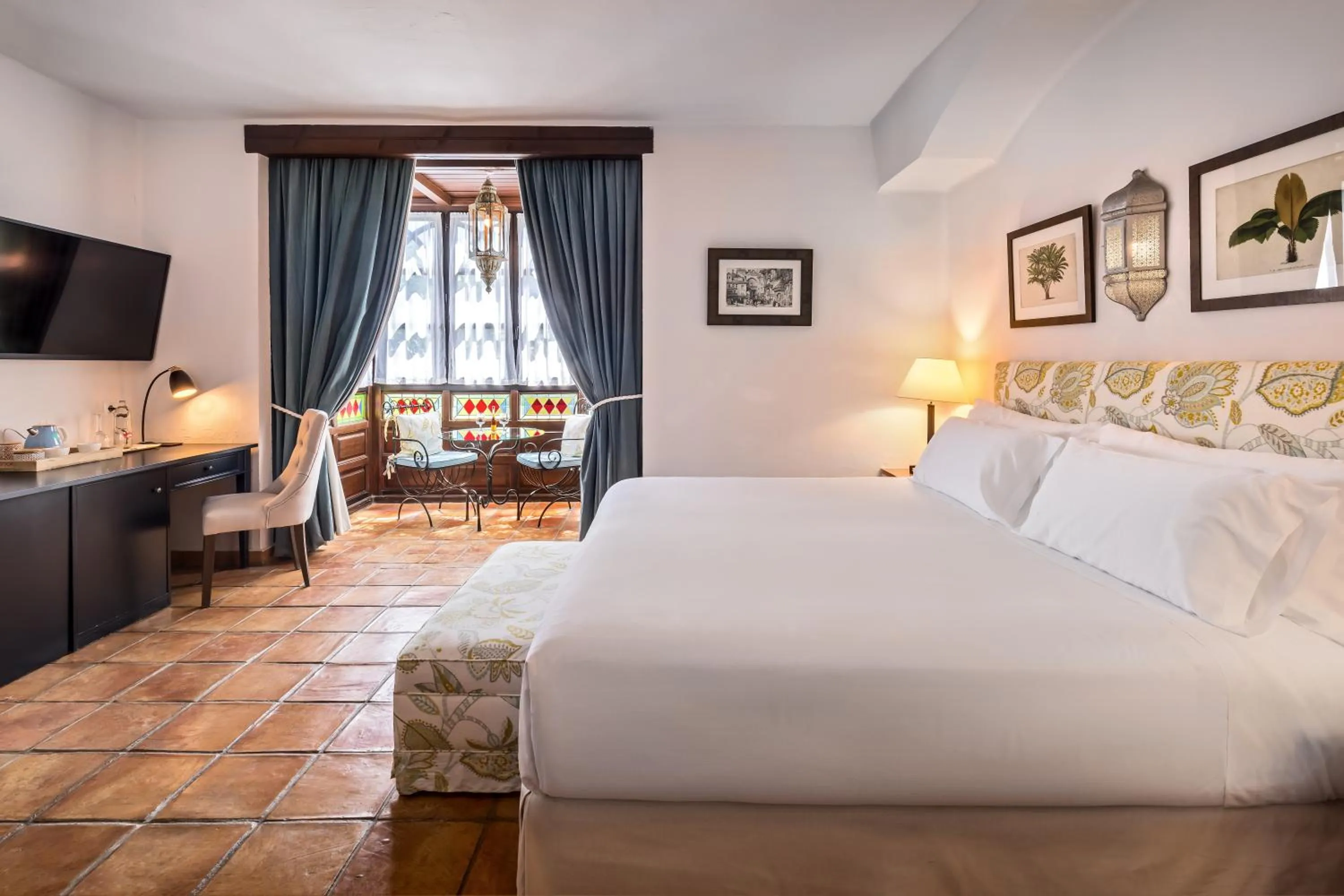 Bed in Finca La Bobadilla - The Leading Hotels of the World