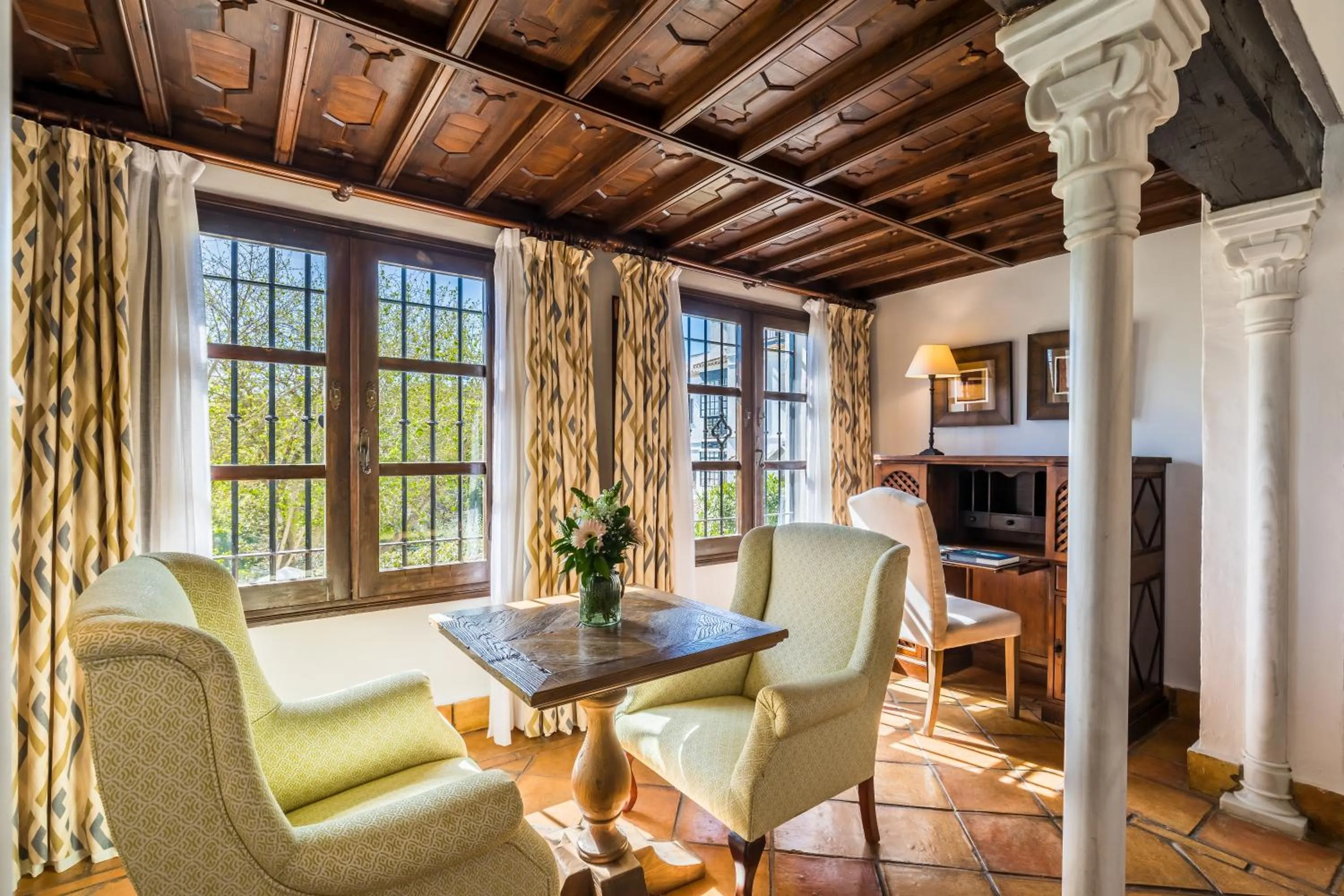 Living room in Finca La Bobadilla - The Leading Hotels of the World