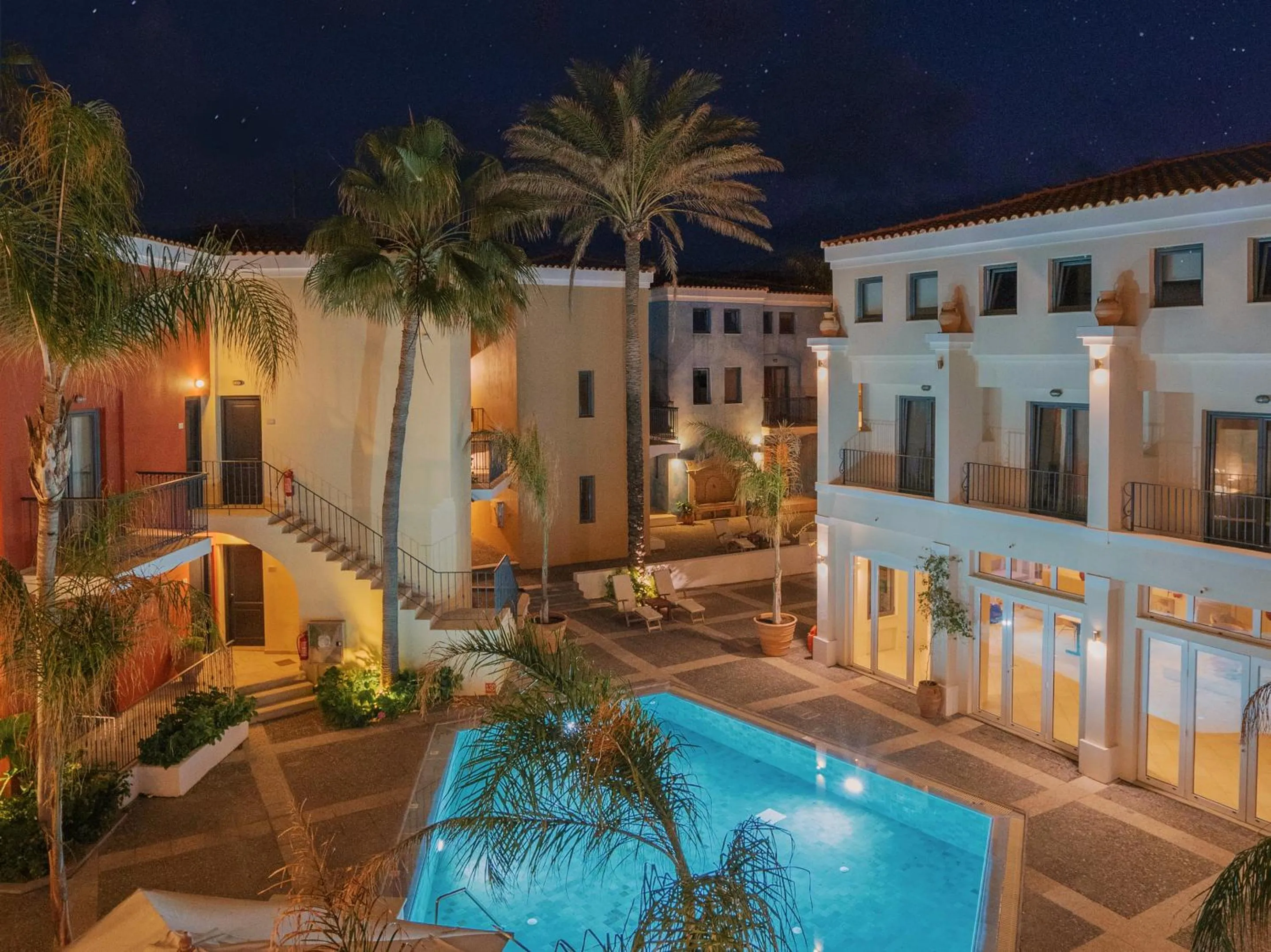 Property building in Grecotel Plaza Beach House