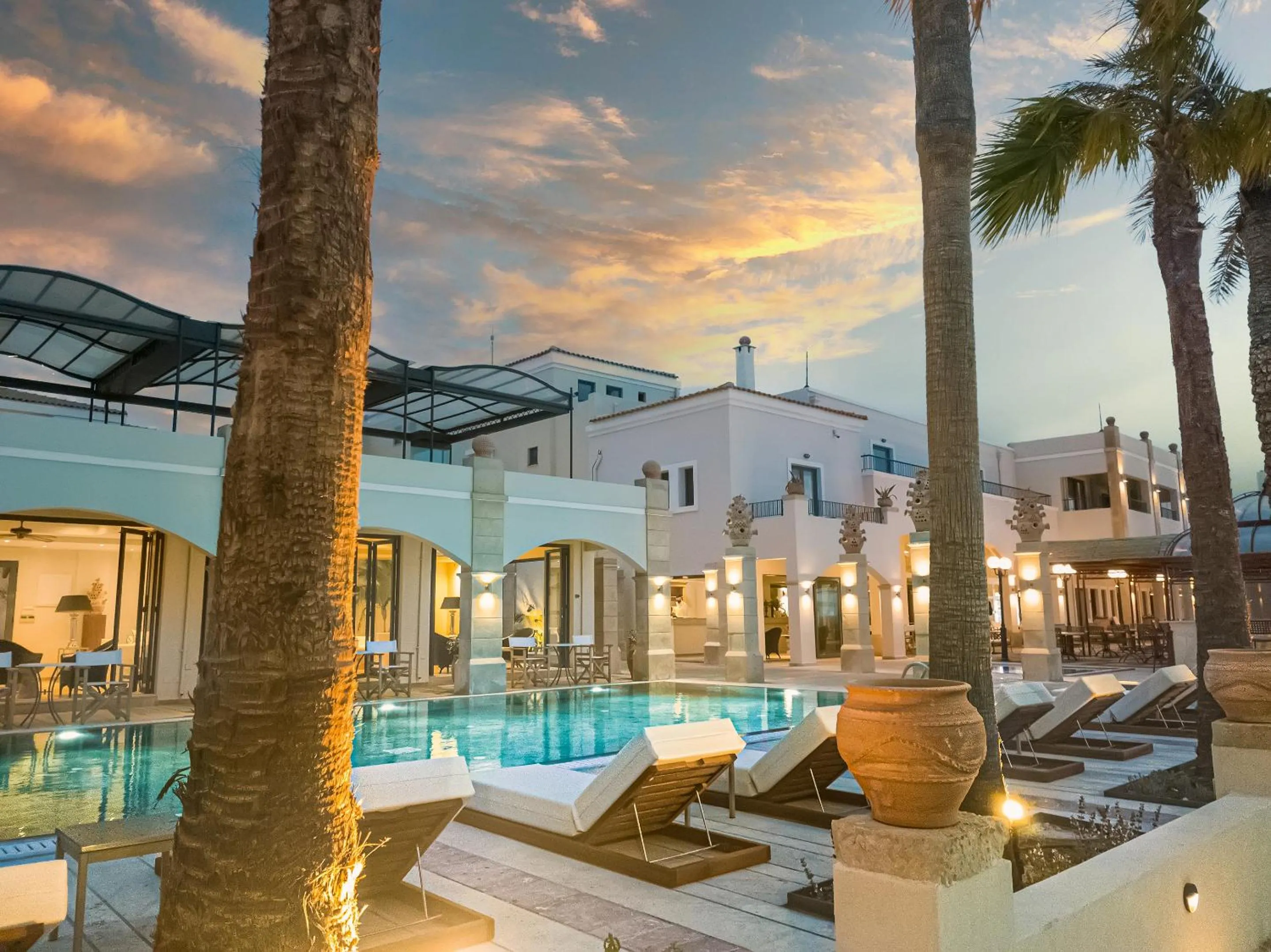 Property building in Grecotel Plaza Beach House