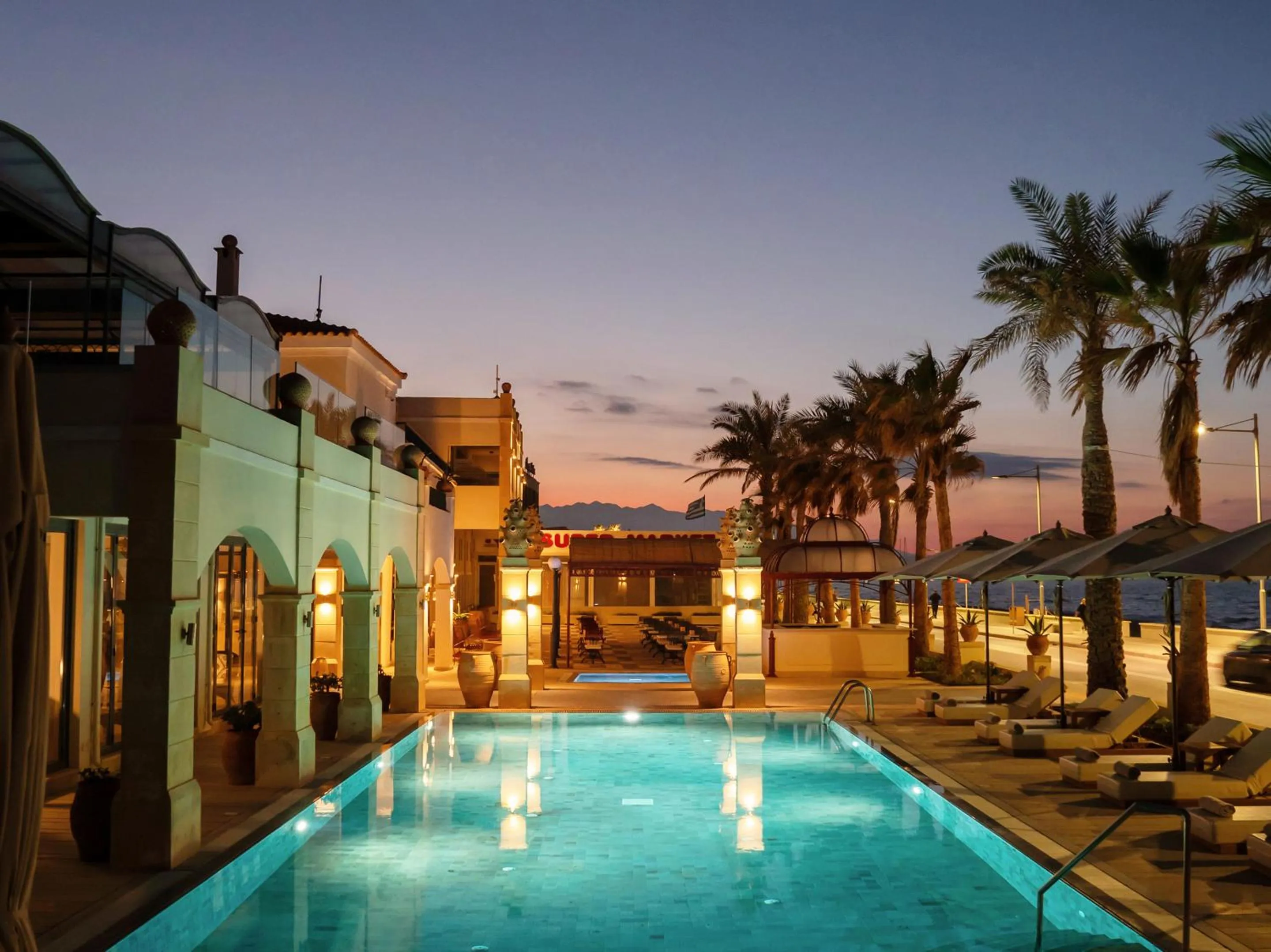 Night in Grecotel Plaza Beach House