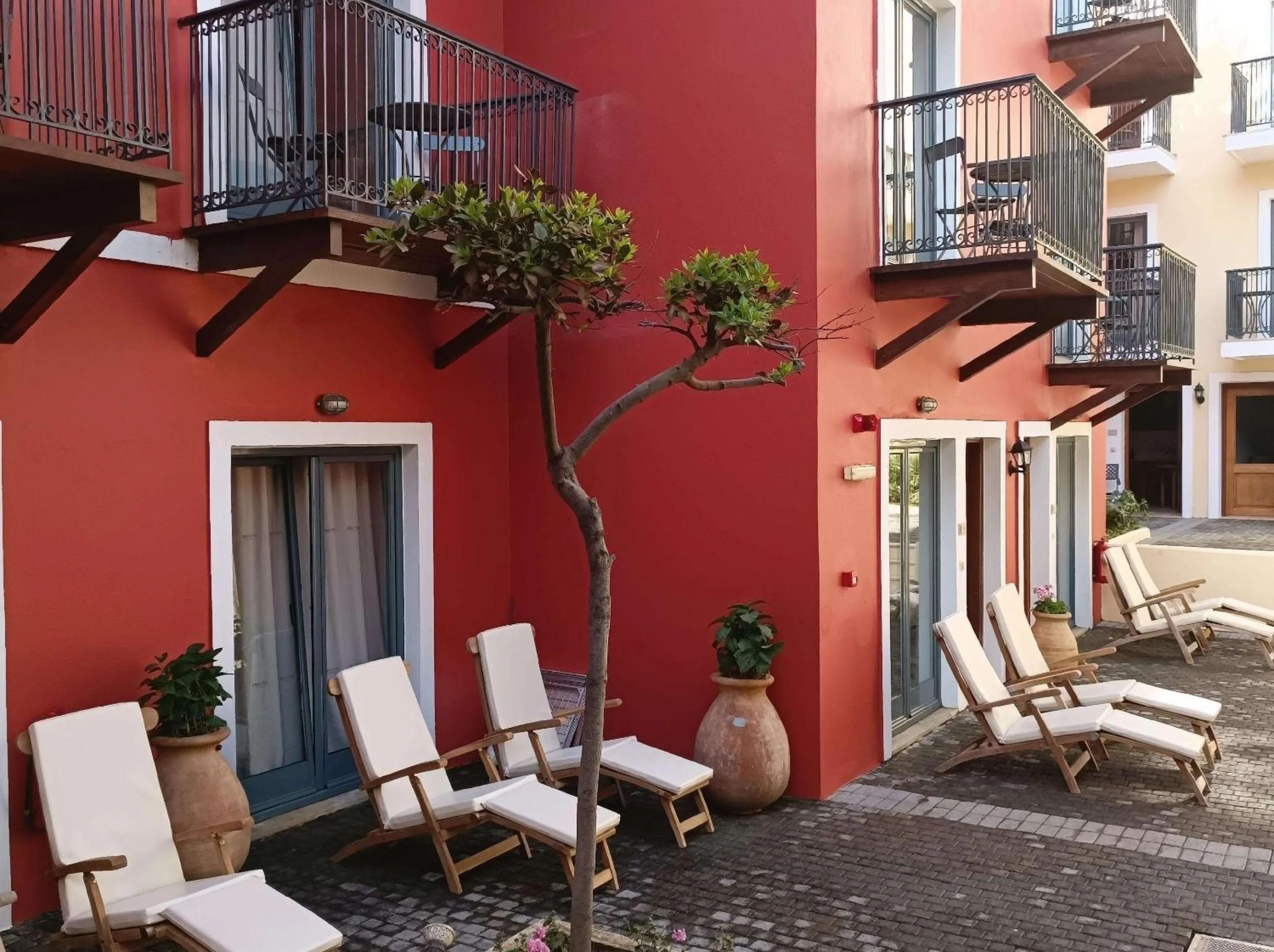 Property building in Grecotel Plaza Beach House